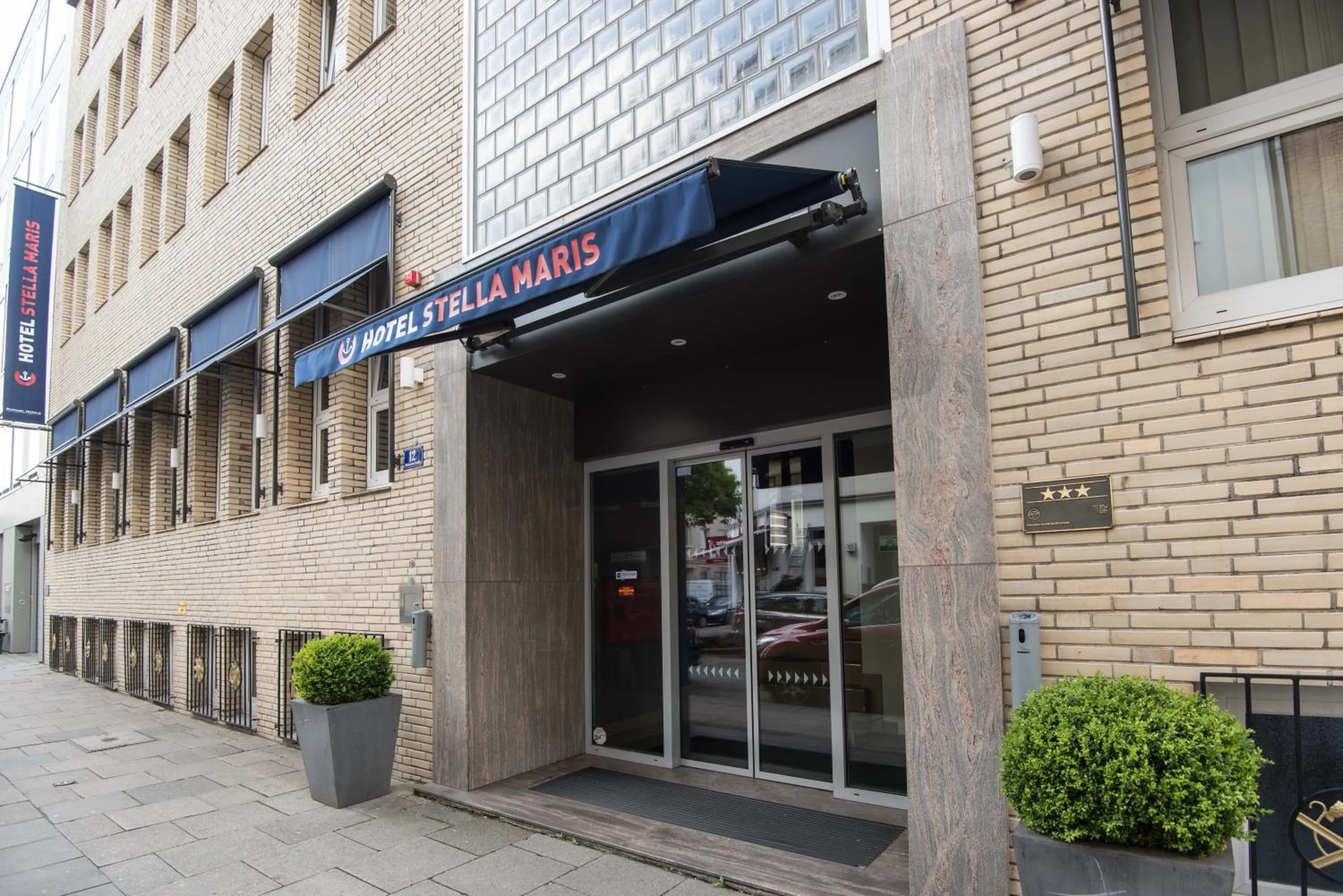 Facade/entrance in Hotel Stella Maris