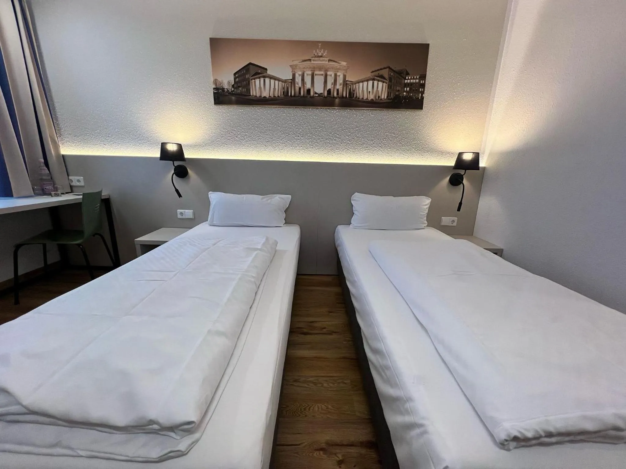 Bed in Plaza Inn Berlin Süd Ludwigsfelde