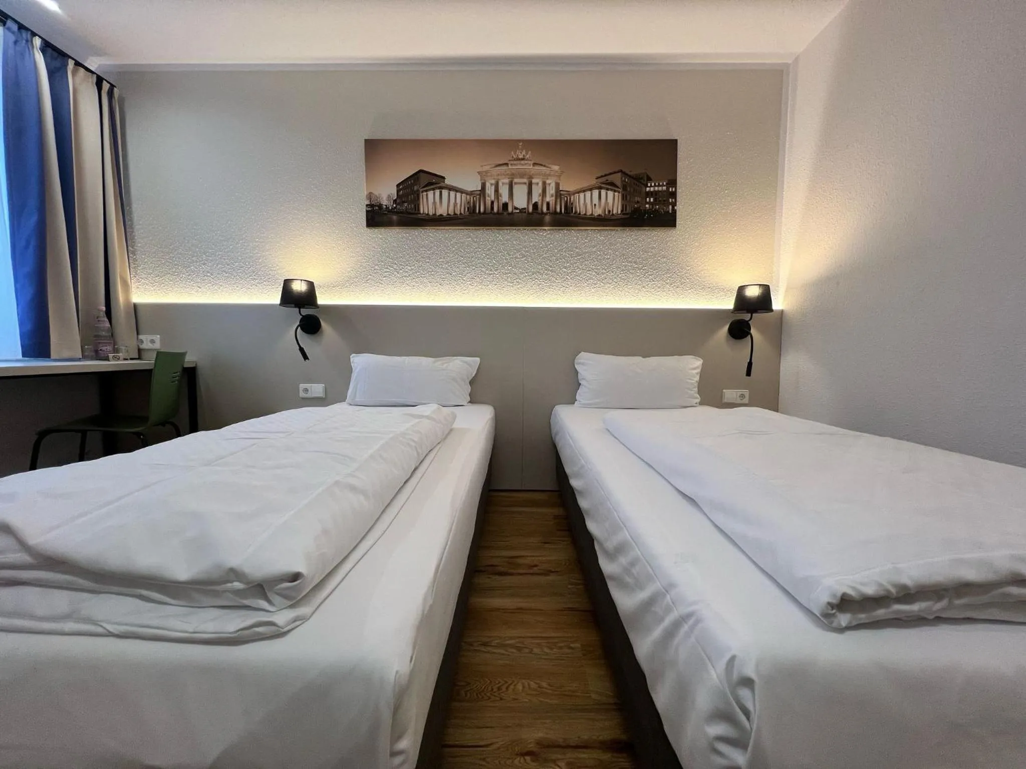 Bed in Plaza Inn Berlin Süd Ludwigsfelde