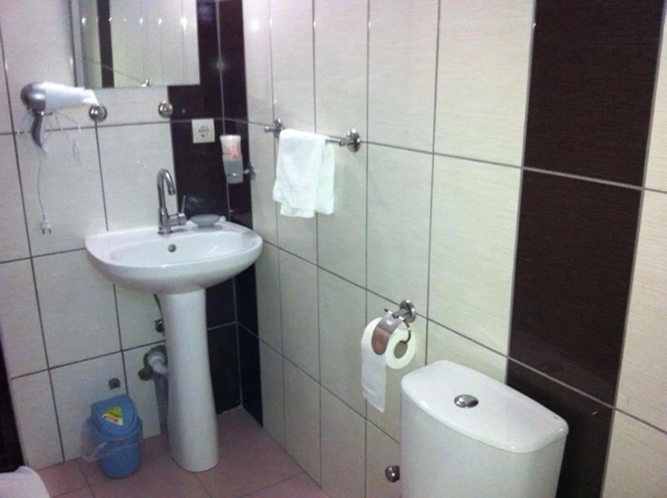 Bathroom in Anatolia Hotel