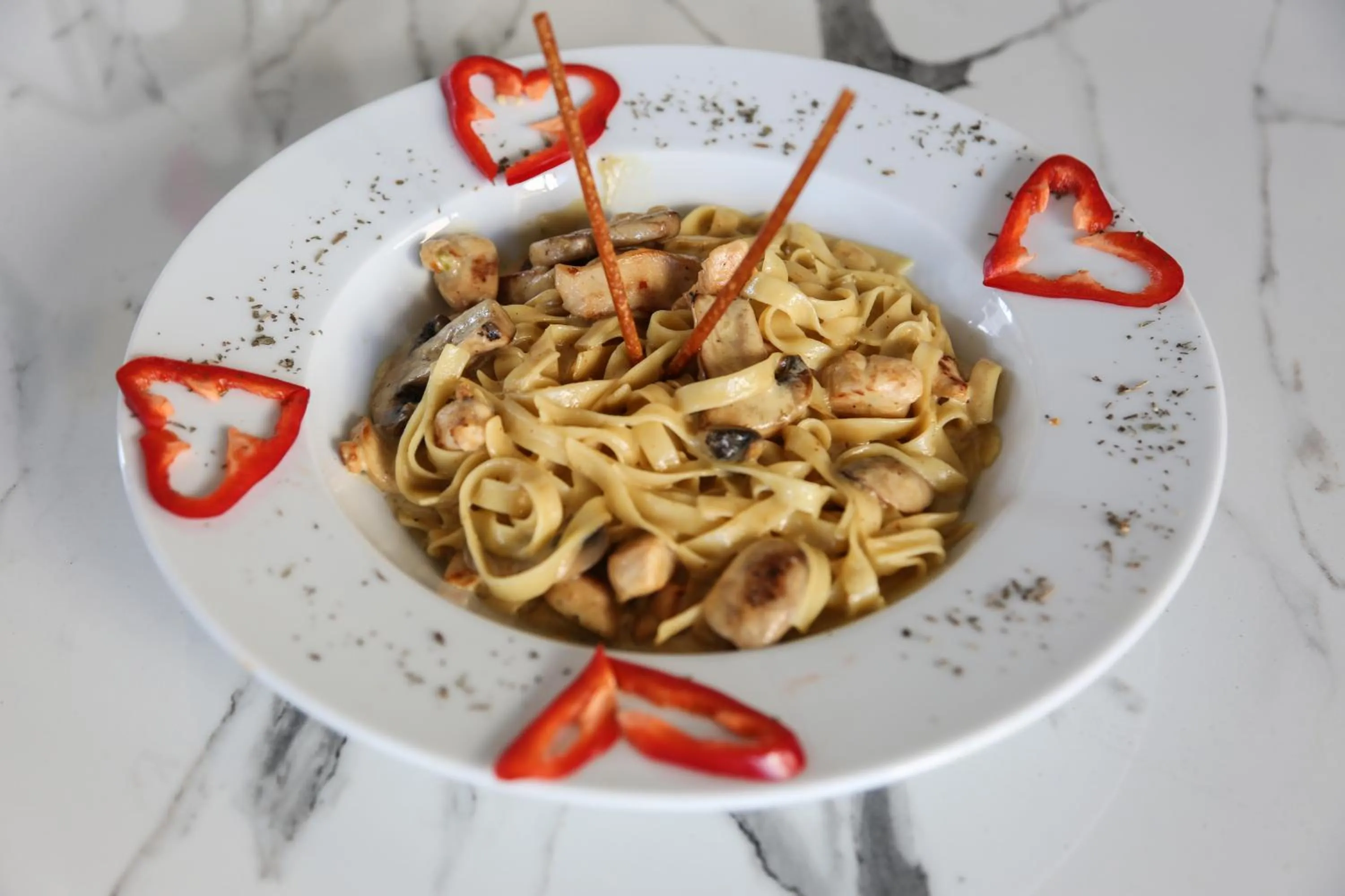 Food close-up in Asli Hotel