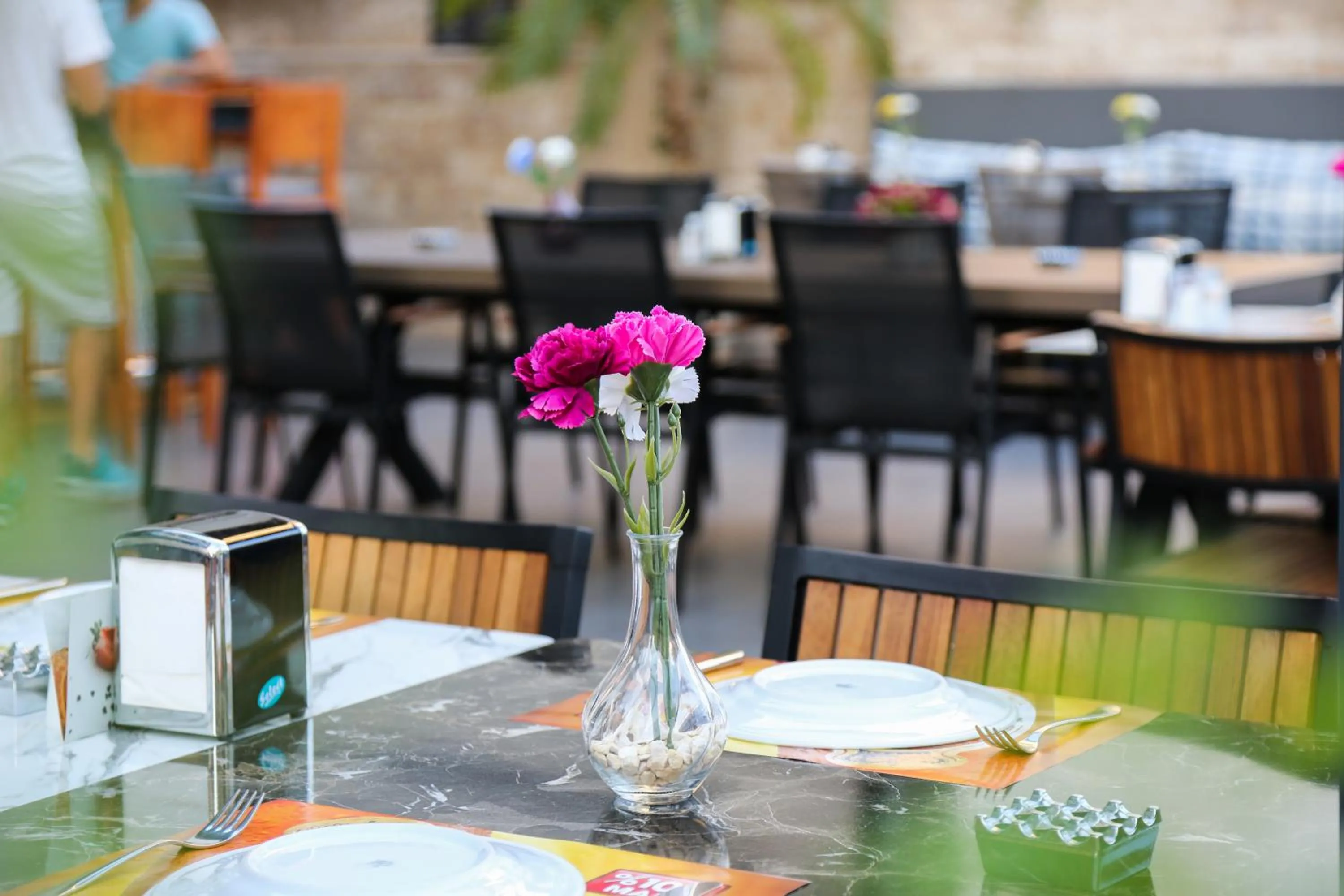 Restaurant/places to eat in Asli Hotel