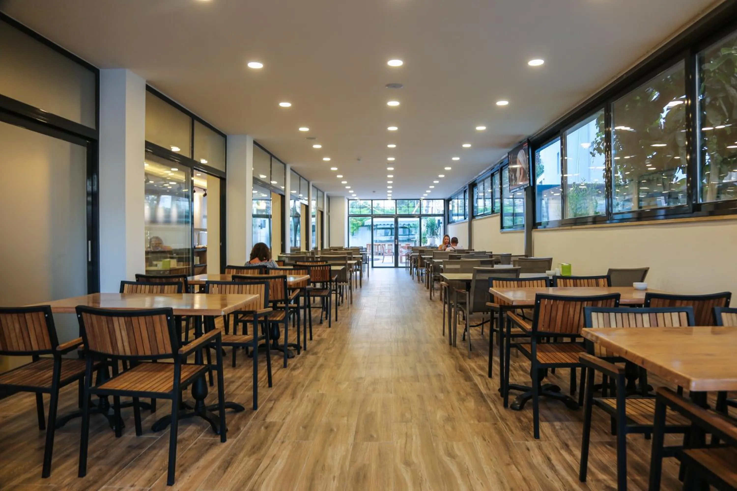 Buffet breakfast in Asli Hotel