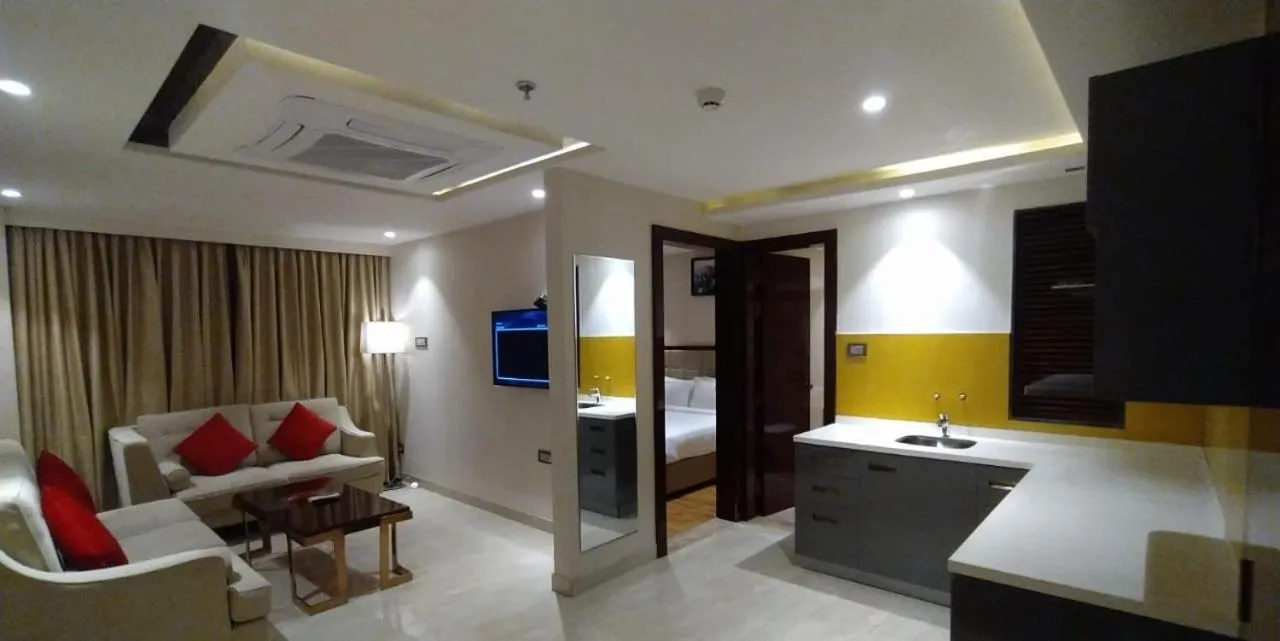 Living room in Hotel Clarks Premier ,Kota