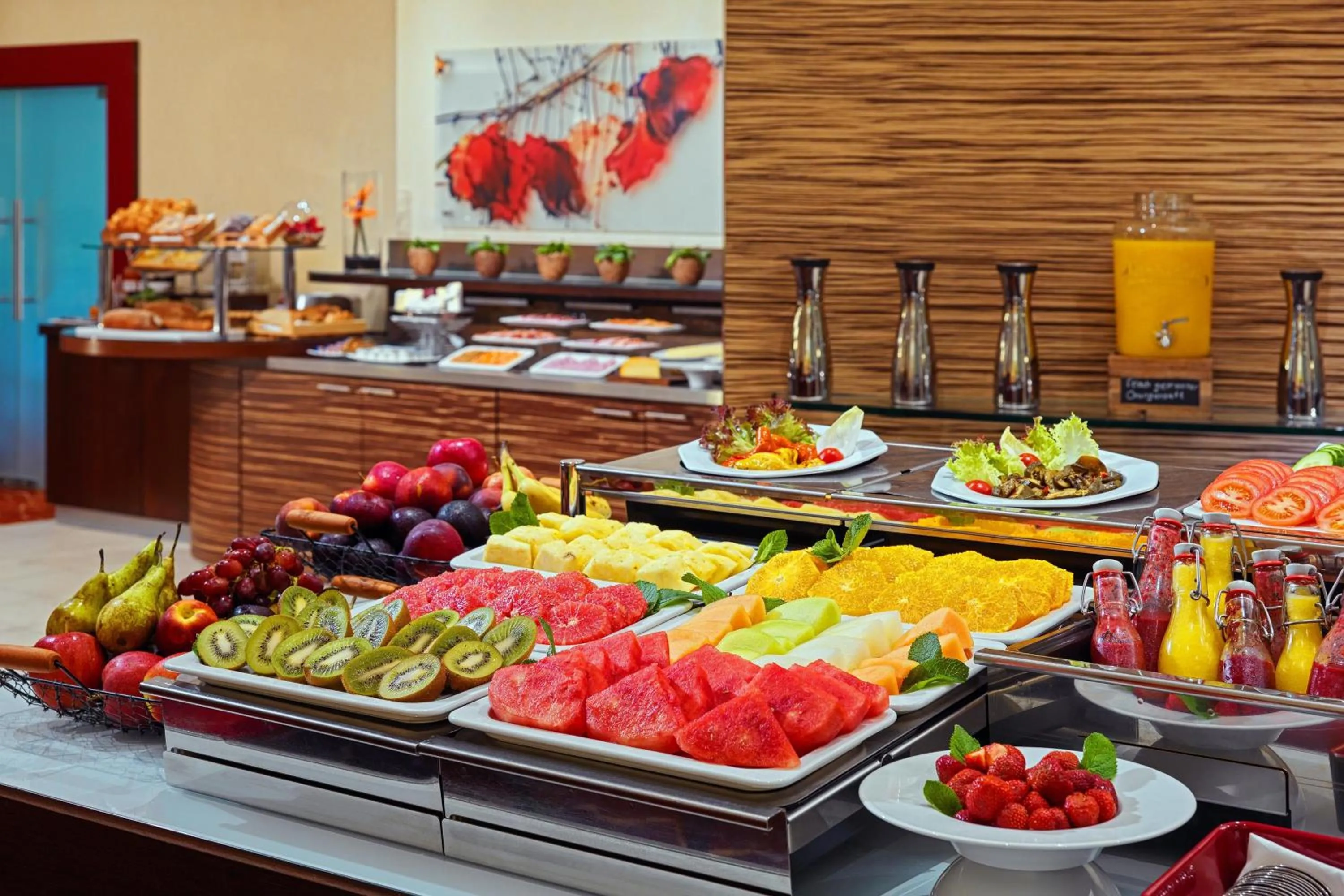 Breakfast in Sheraton Essen Hotel