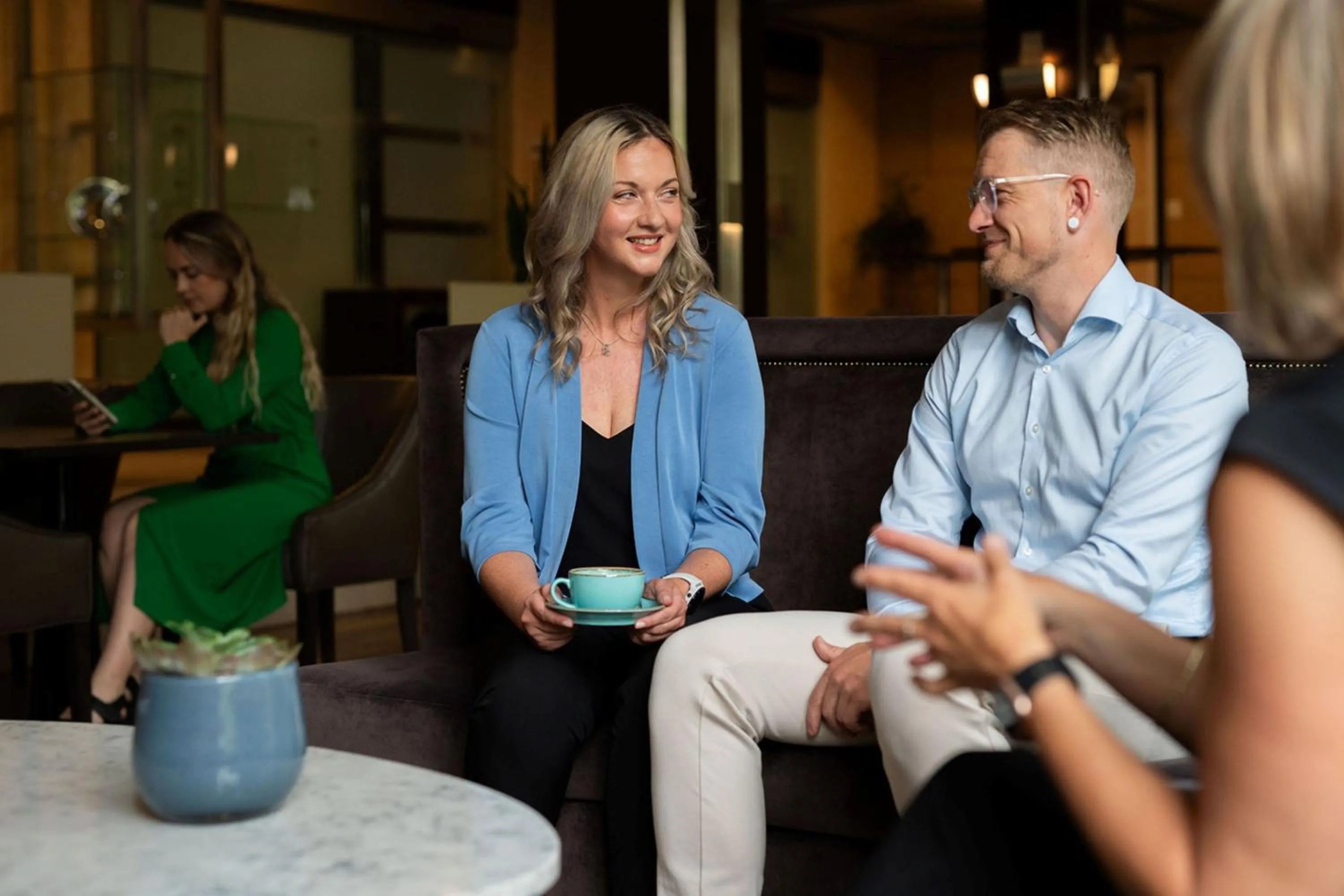 Lobby or reception in Sheraton Essen Hotel