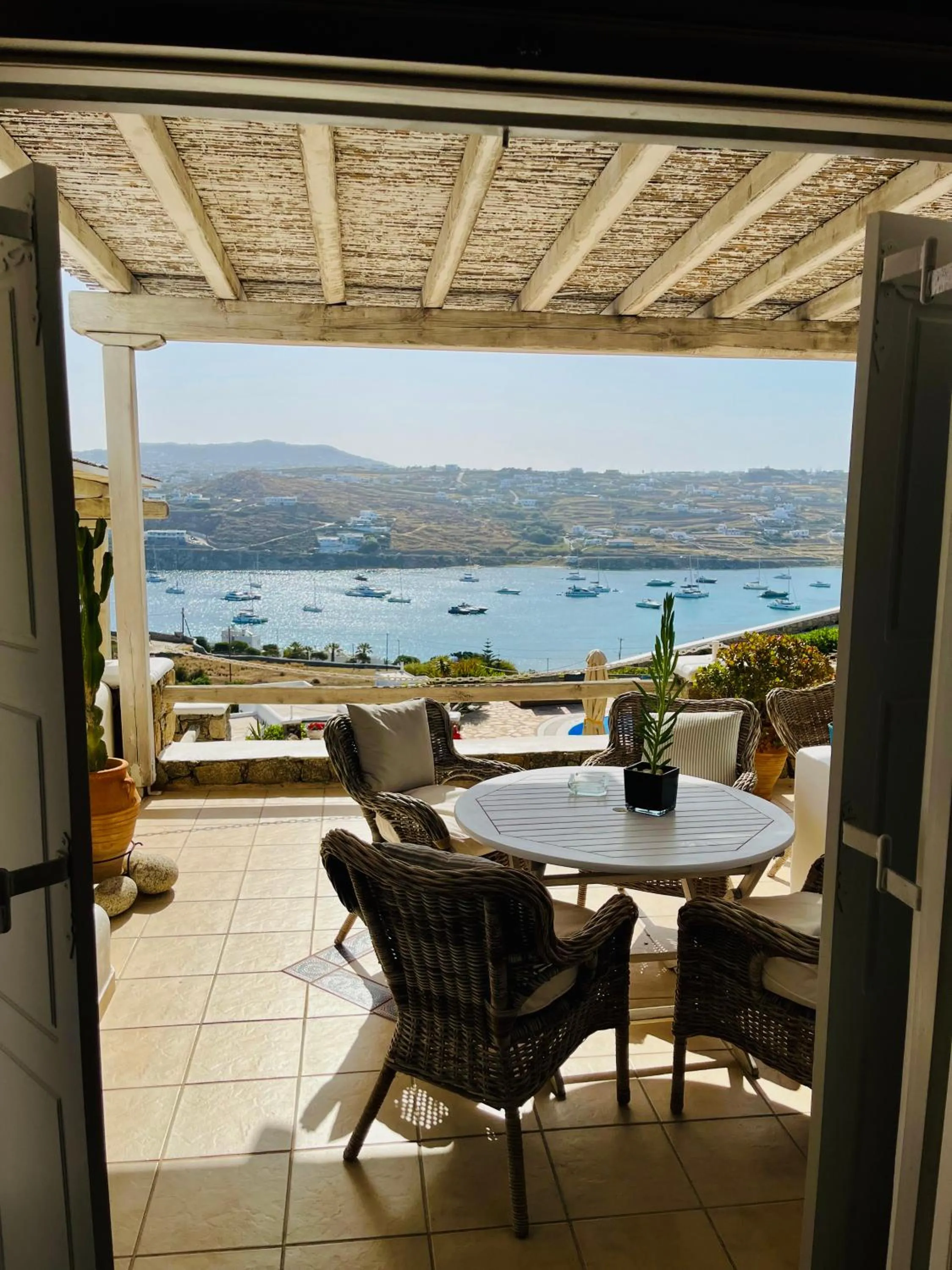 View (from property/room) in Navy Blue Suites