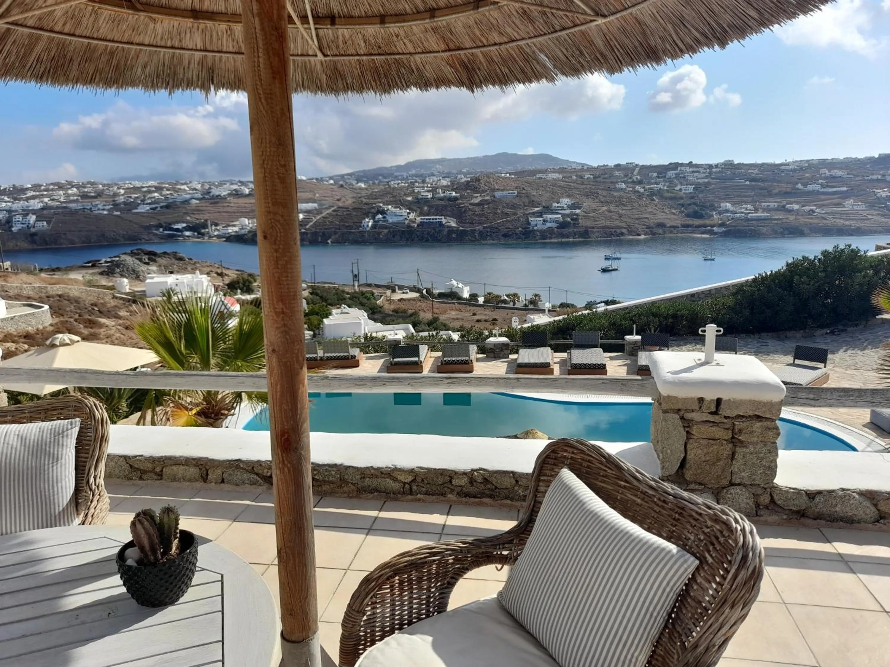 Natural landscape in Navy Blue Suites