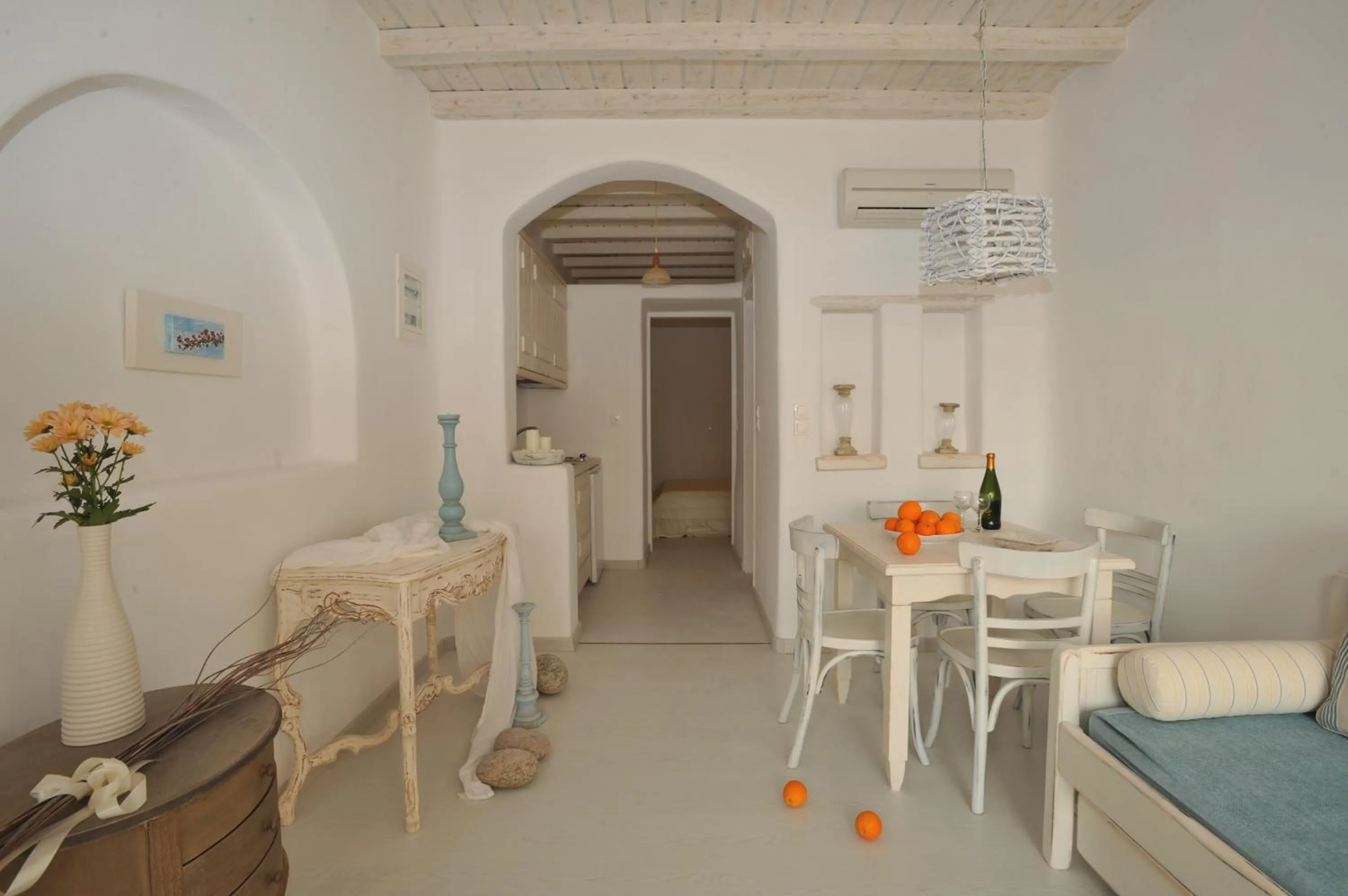 Living room in Navy Blue Suites
