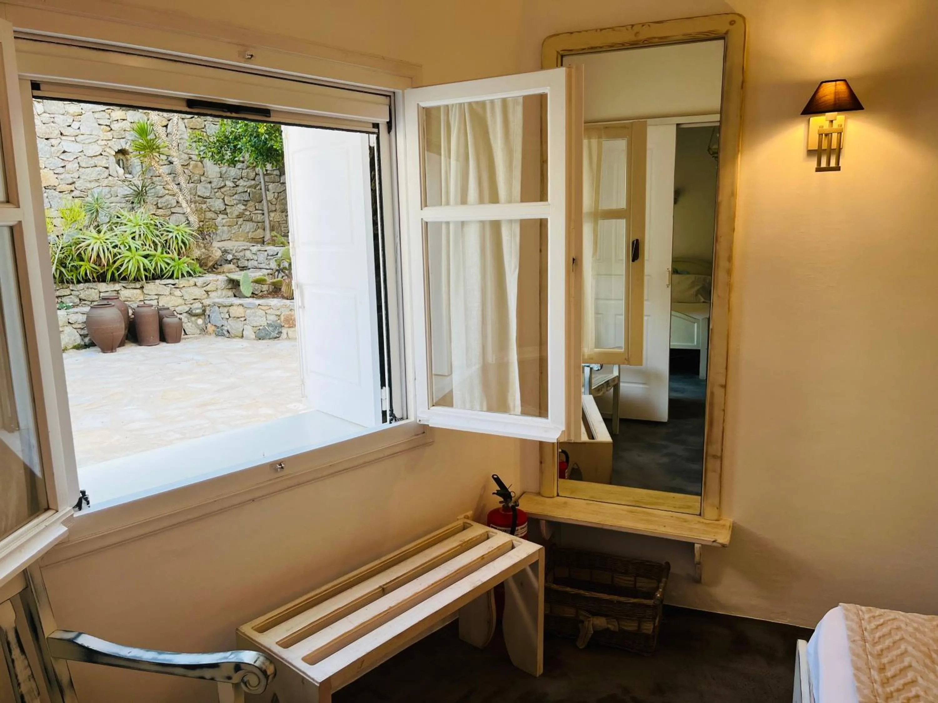 Bed in Navy Blue Suites