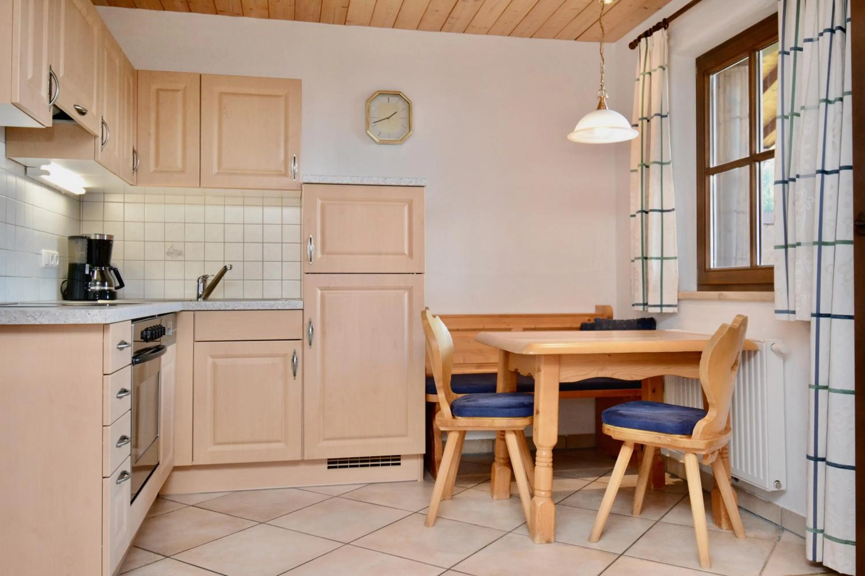Kitchen or kitchenette in Appartement Oberschernthann