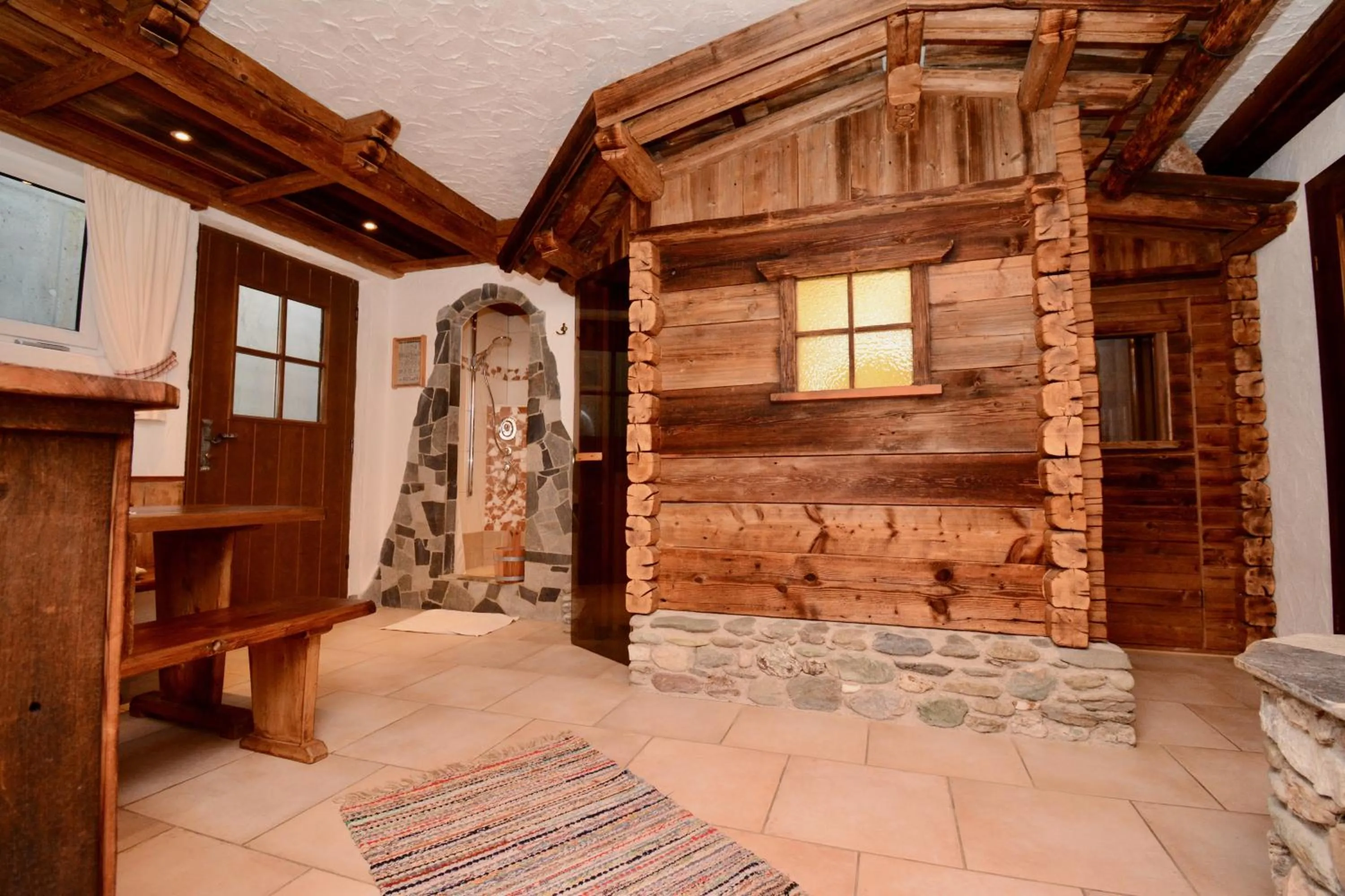 Sauna in Appartement Oberschernthann