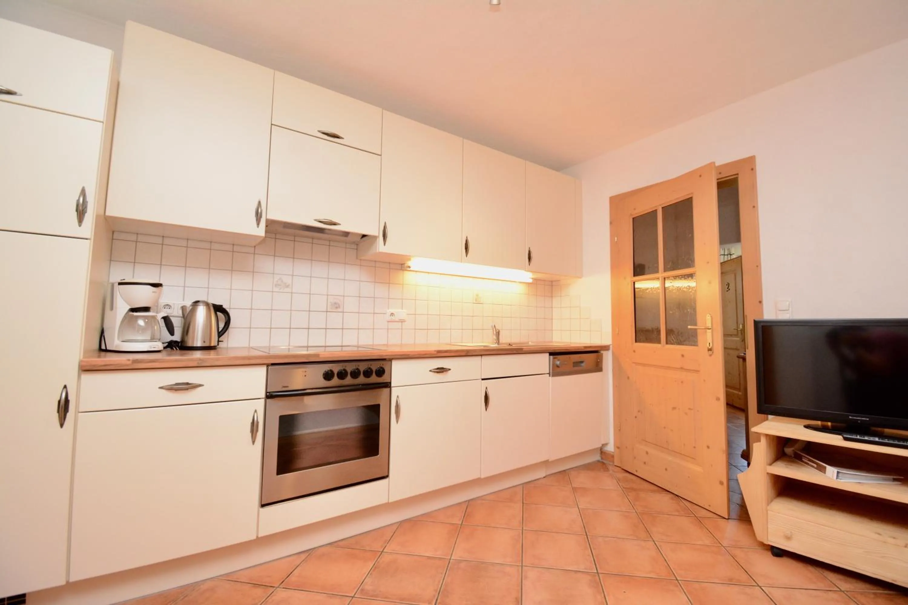 Coffee/tea facilities in Appartement Oberschernthann