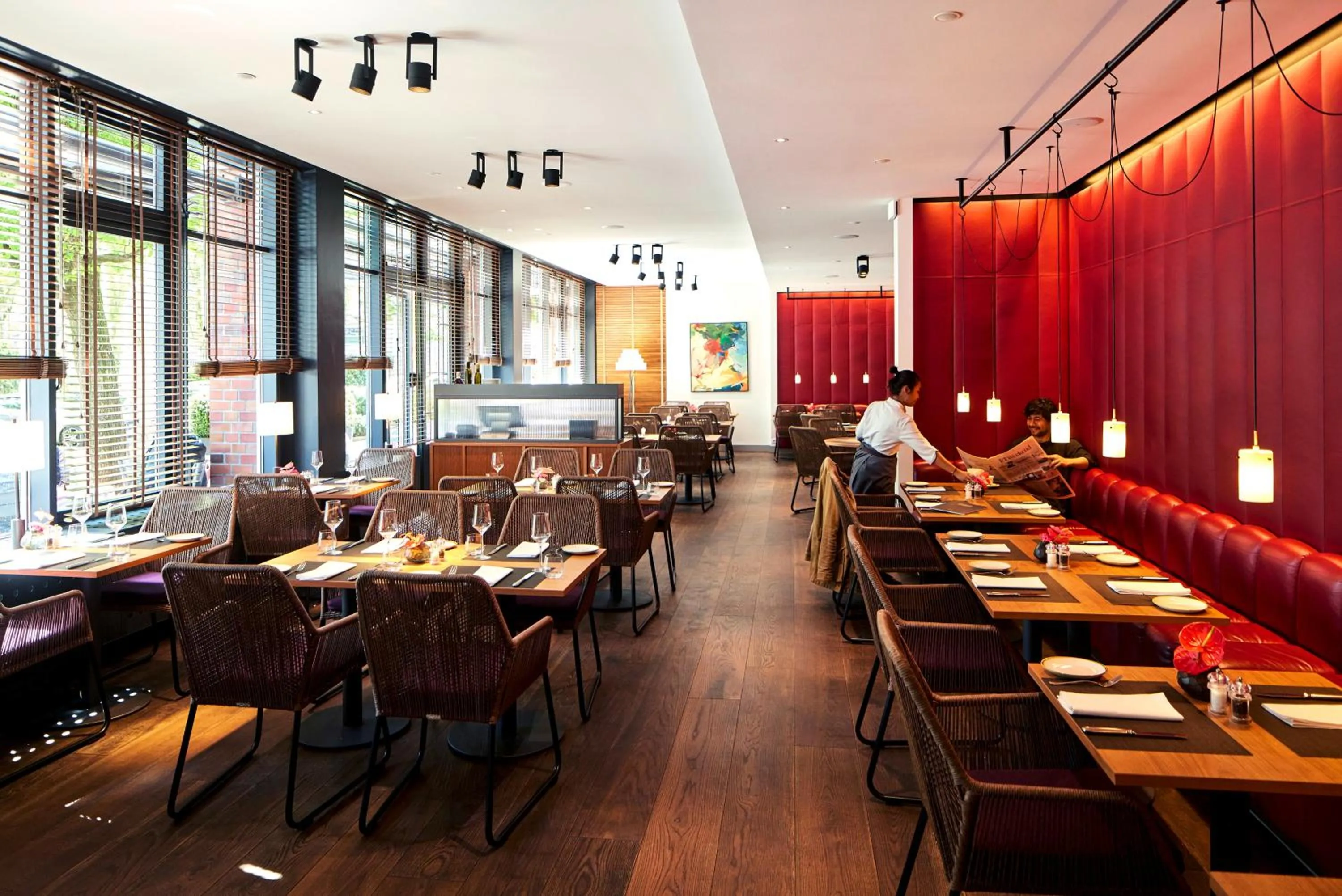 Restaurant/places to eat in THE MADISON Hotel Hamburg