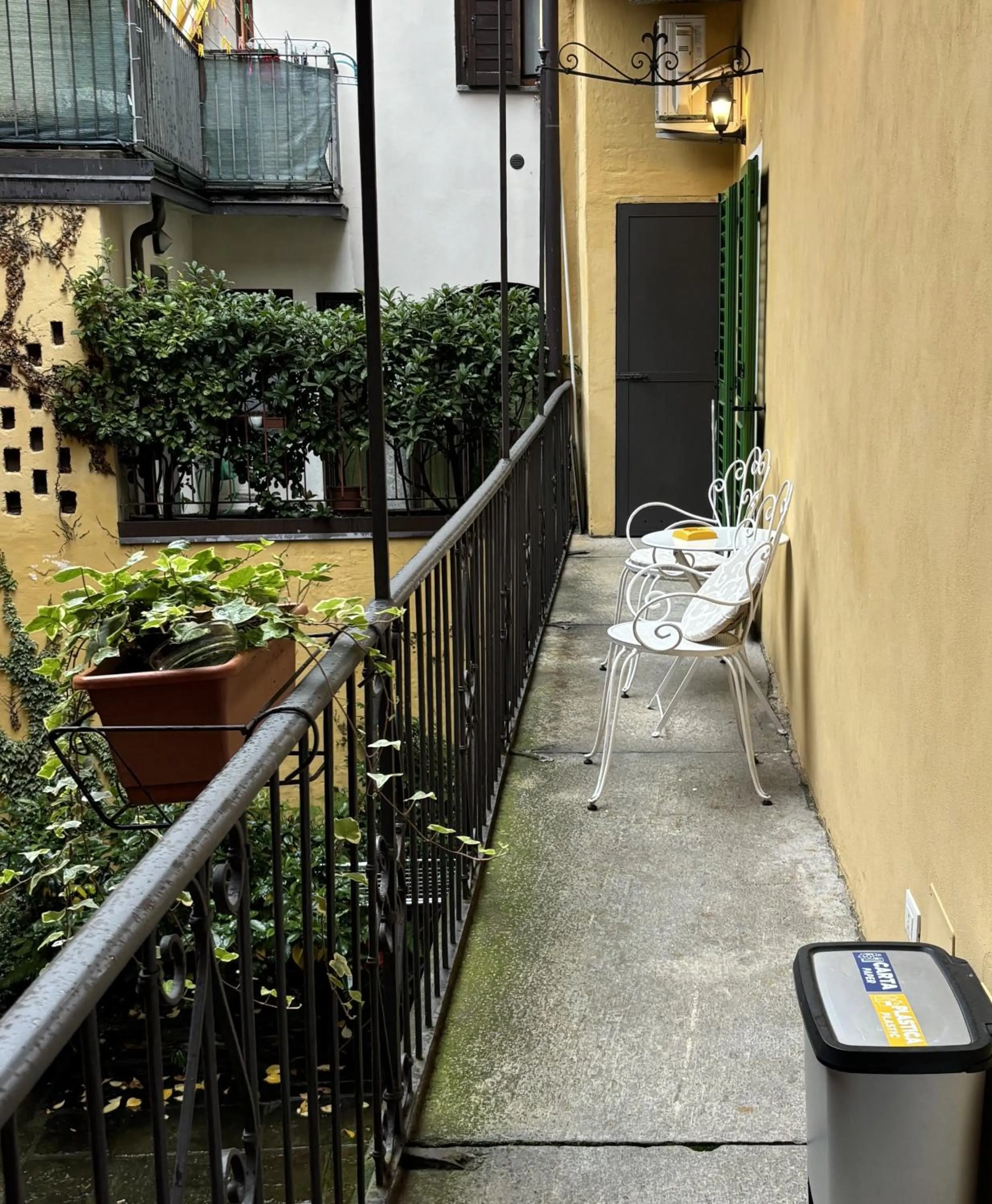 Balcony/Terrace in Residenza Pesce D'Oro