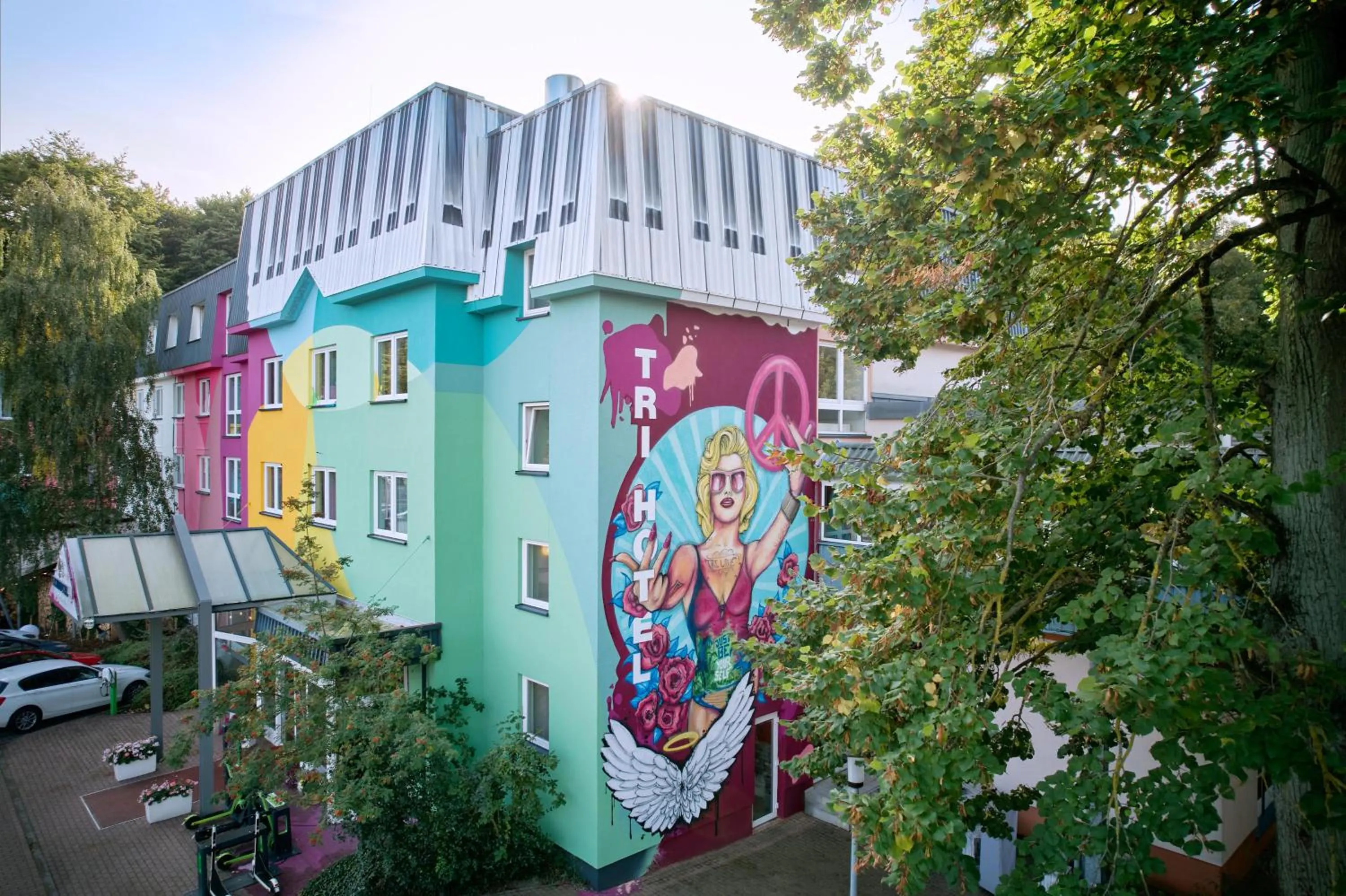 Property building in Trihotel Rostock - Wellnesshotel Adults Only