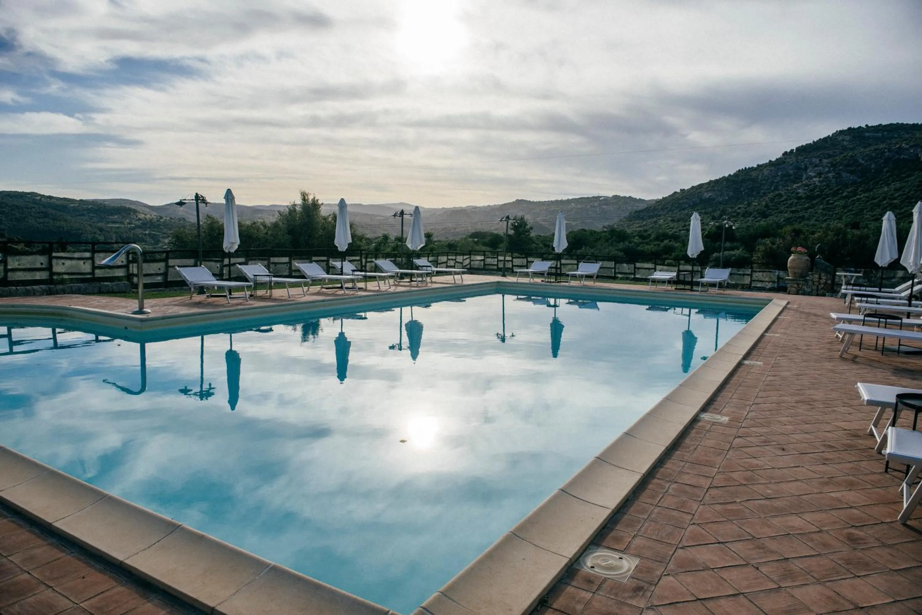 Swimming pool in Pantalica Ranch Agriturismo Siciliano