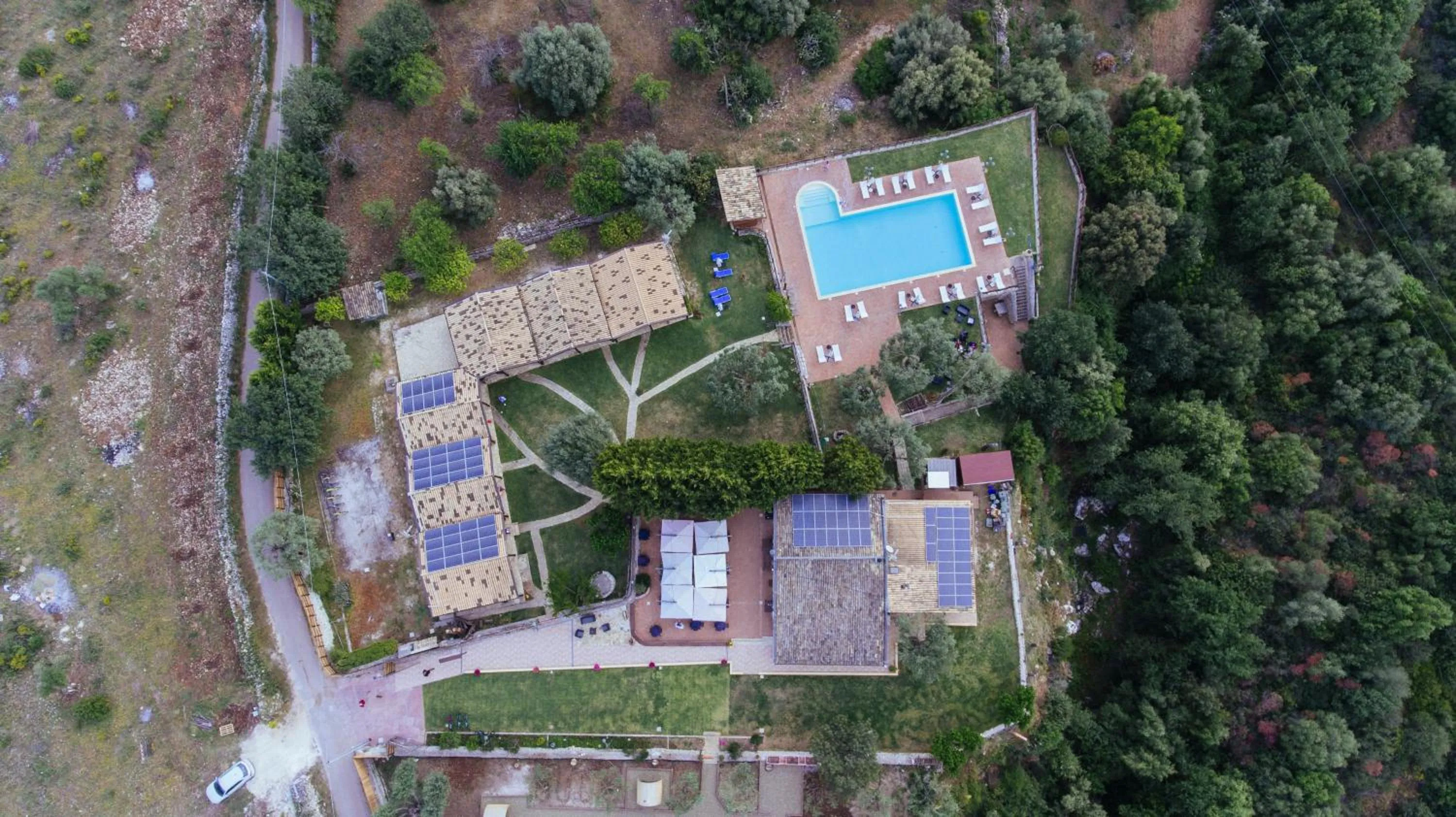 Bird's eye view in Pantalica Ranch Agriturismo Siciliano