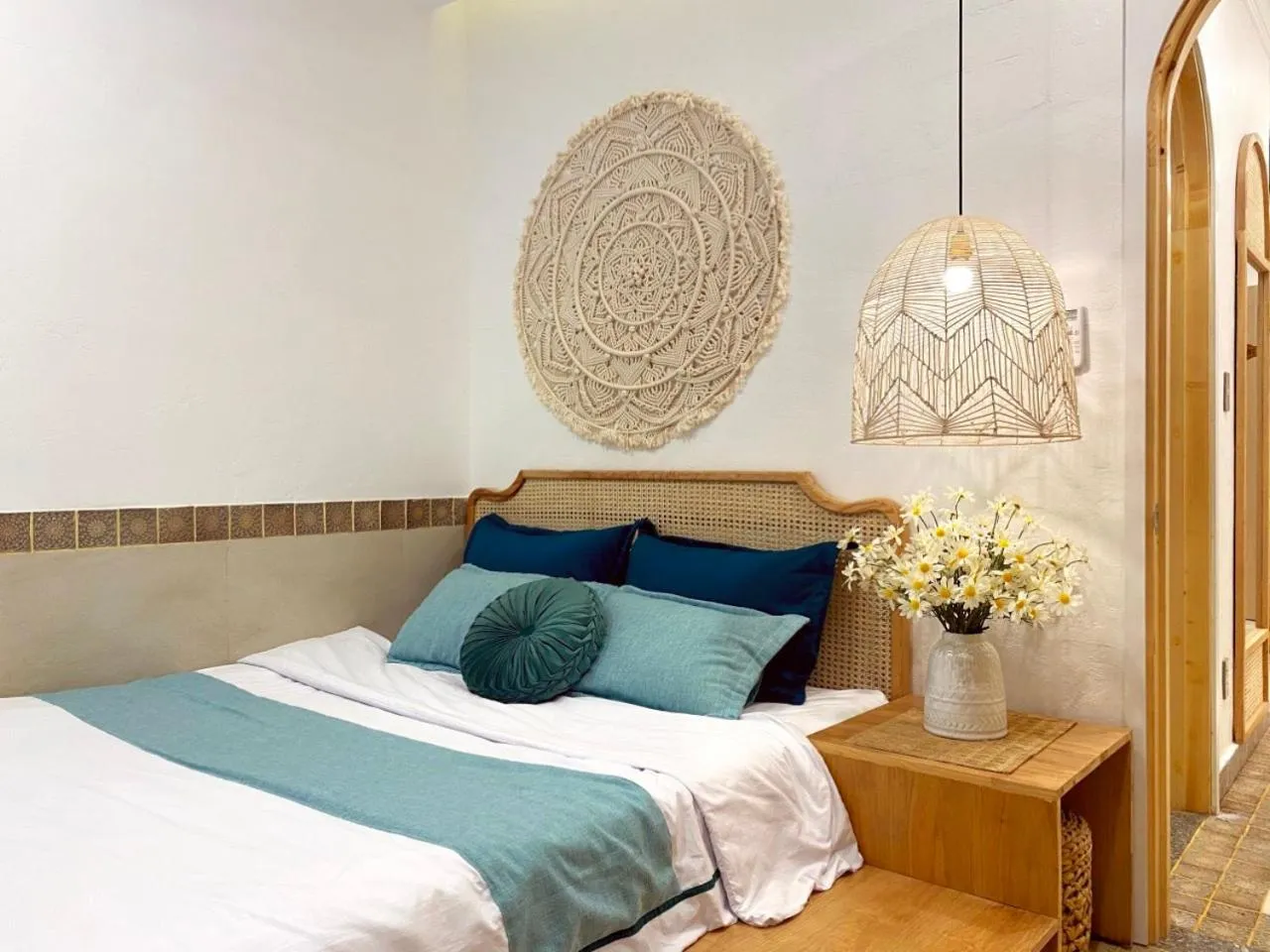 Bed in Hue Crown Boutique best hotel