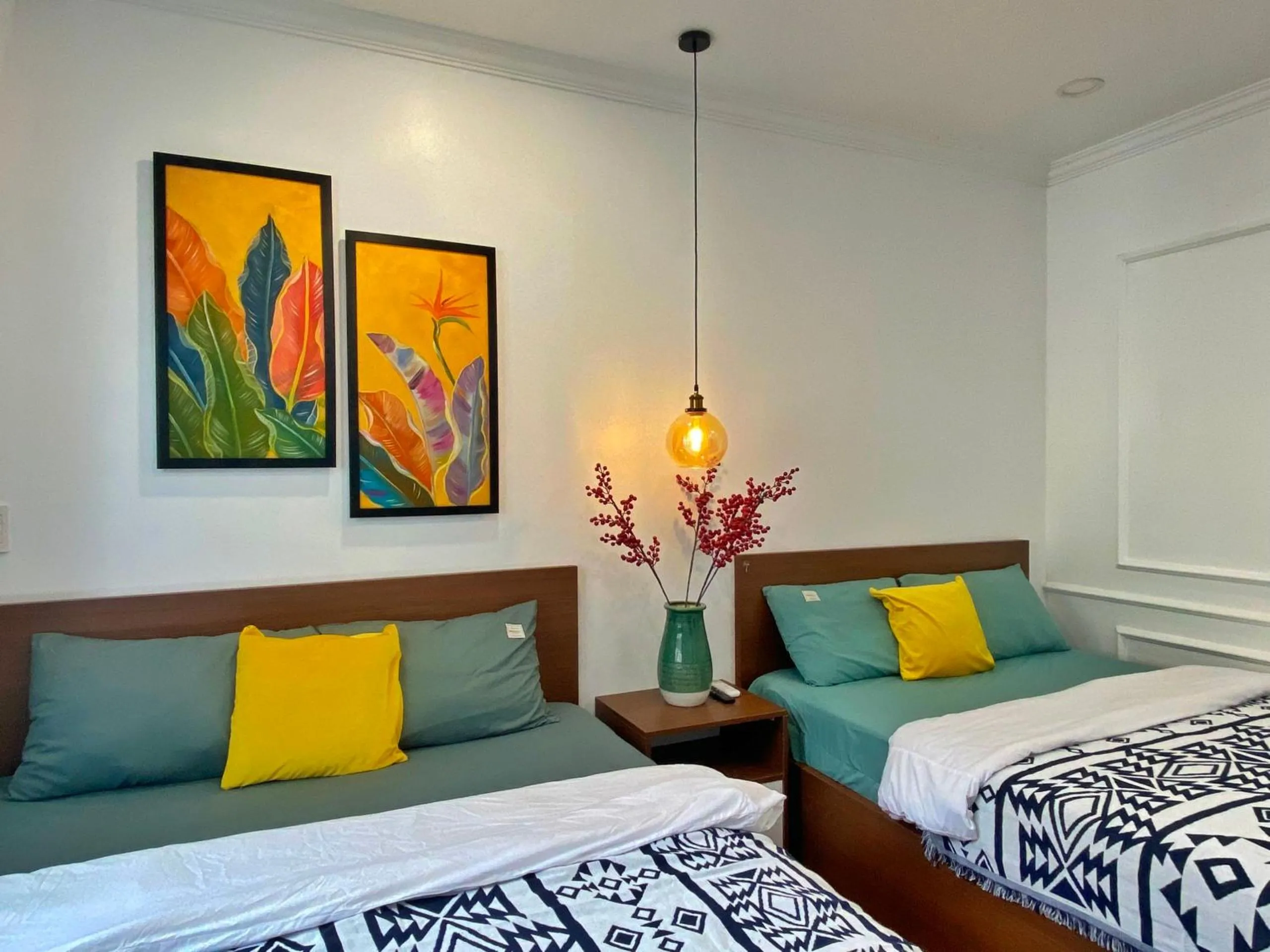 Bed in Hue Crown Boutique best hotel