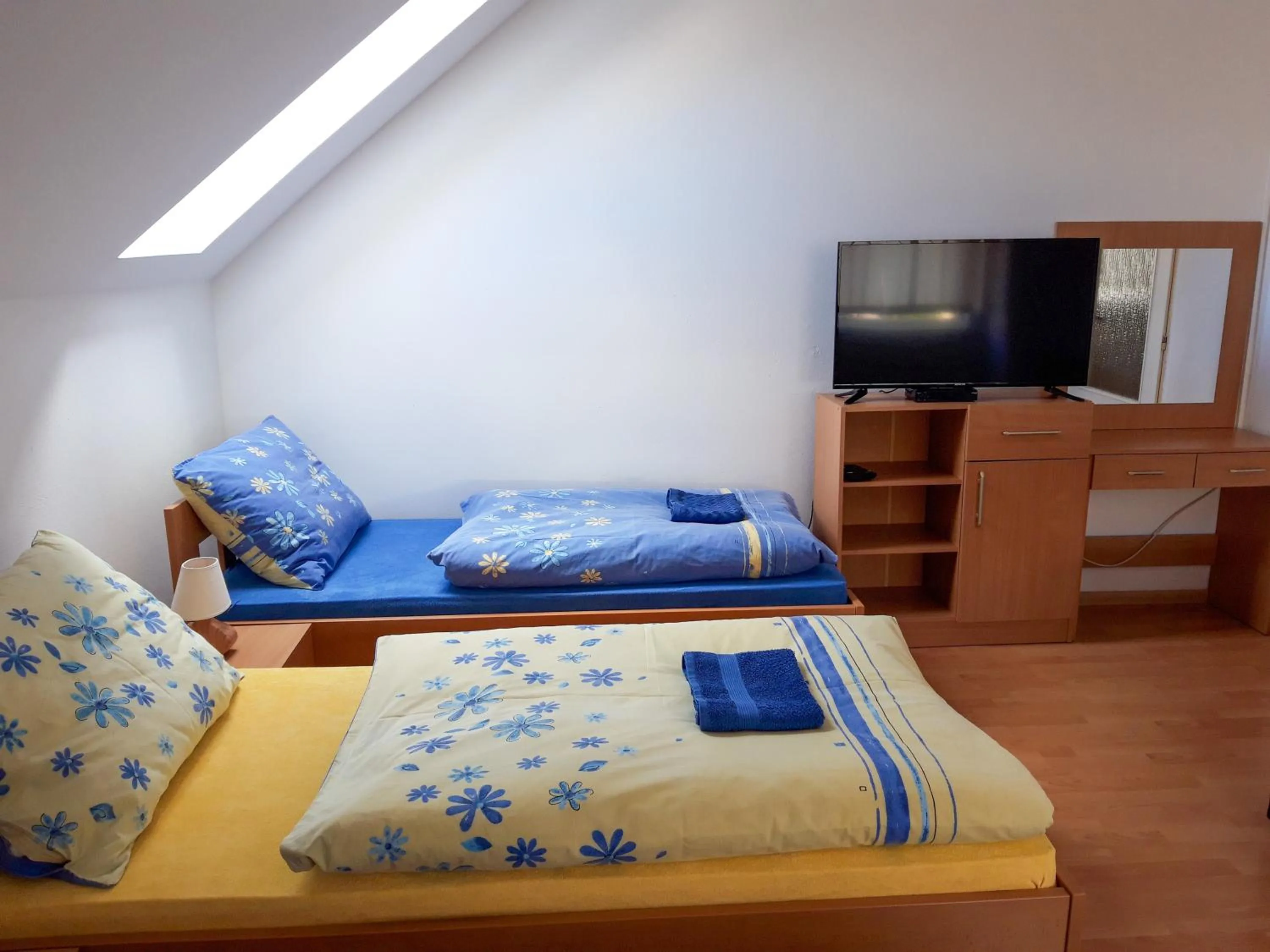 Photo of the whole room, Bed in TIC Hervartov
