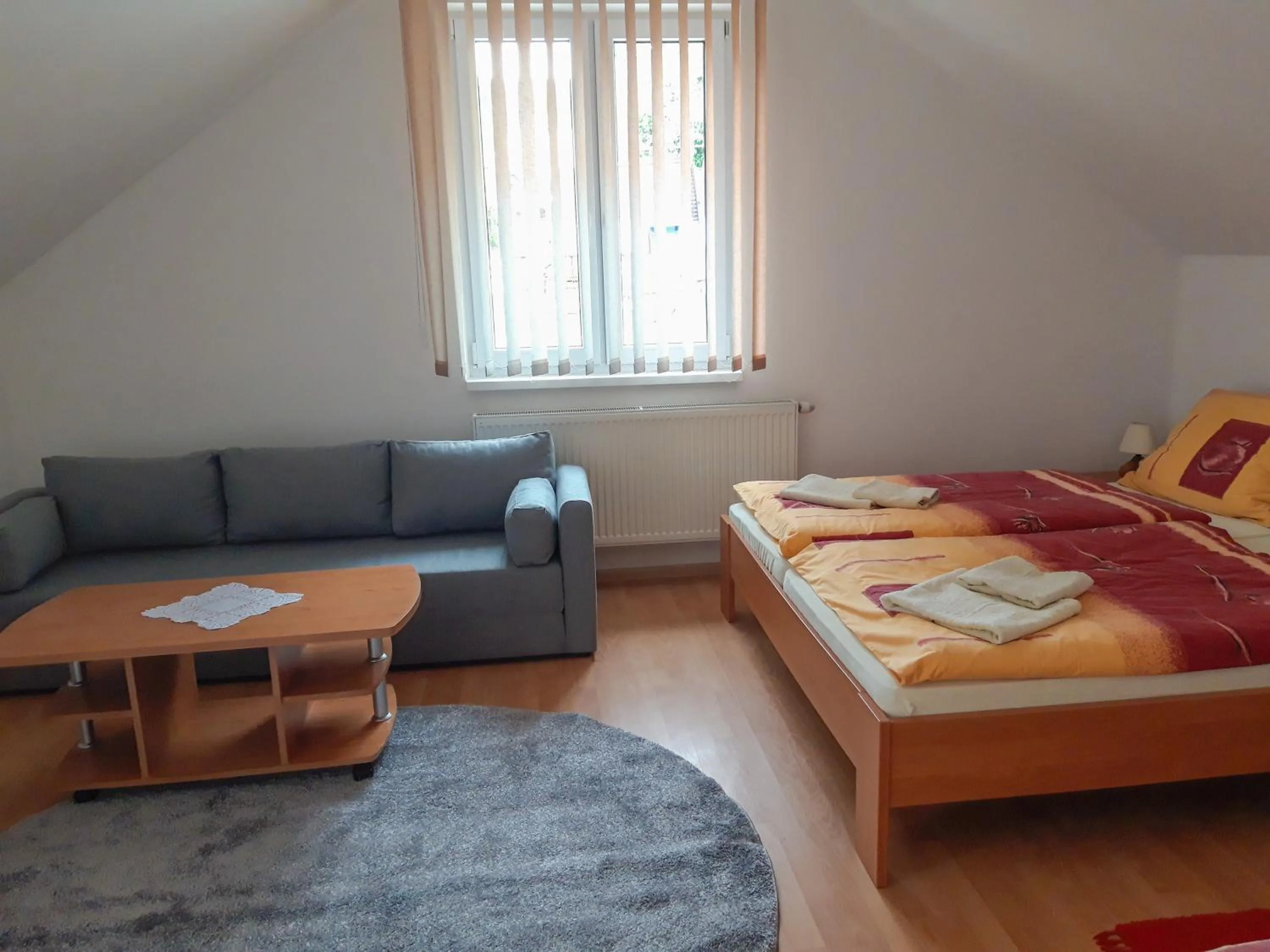 Photo of the whole room, Bed in TIC Hervartov