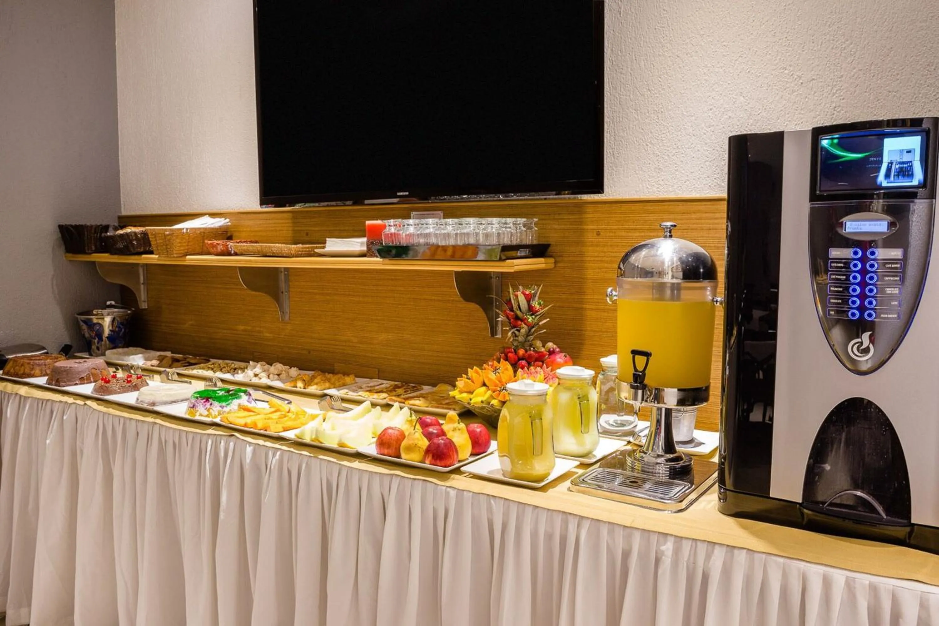 Buffet breakfast in Vox Hotel