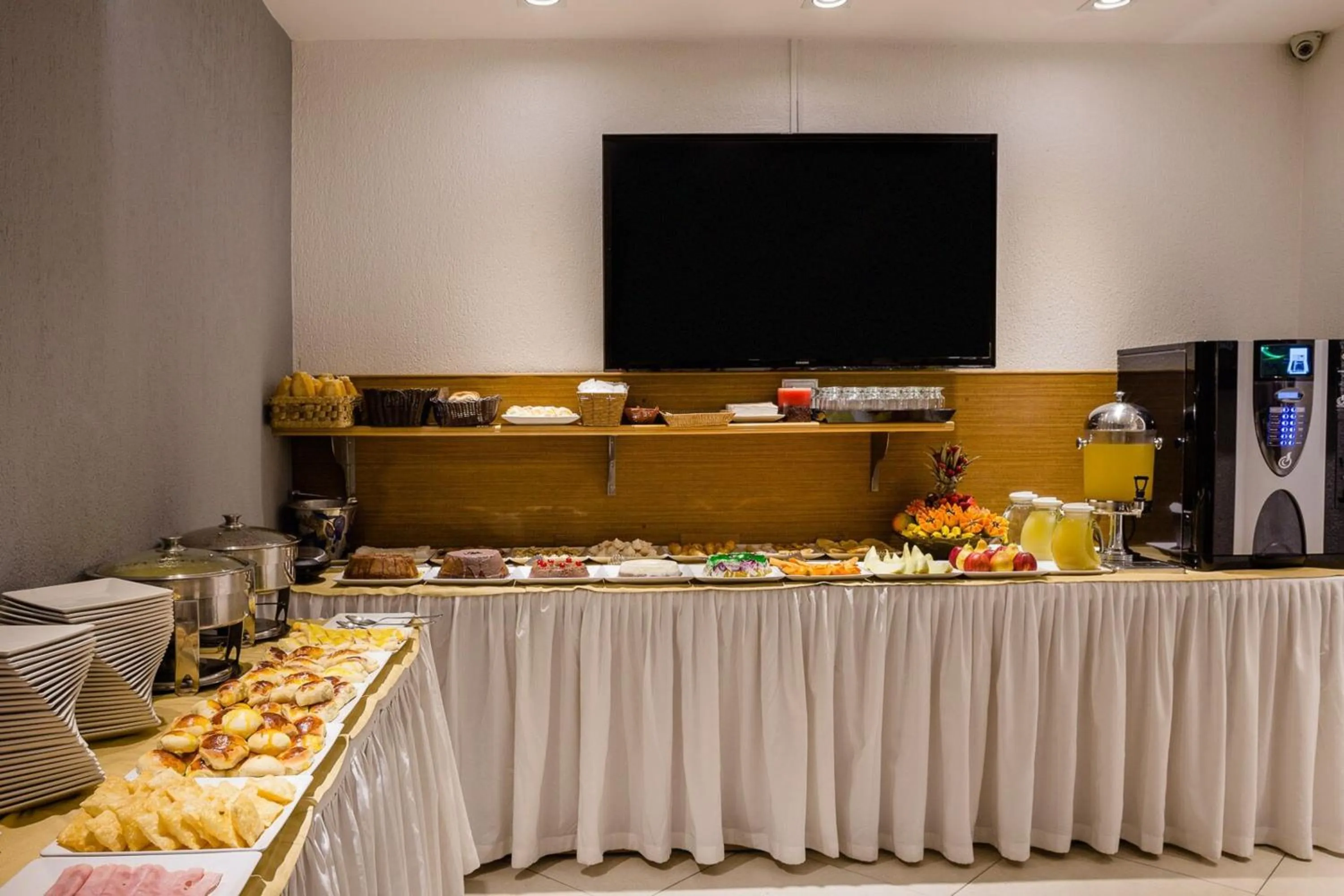 Buffet breakfast in Vox Hotel