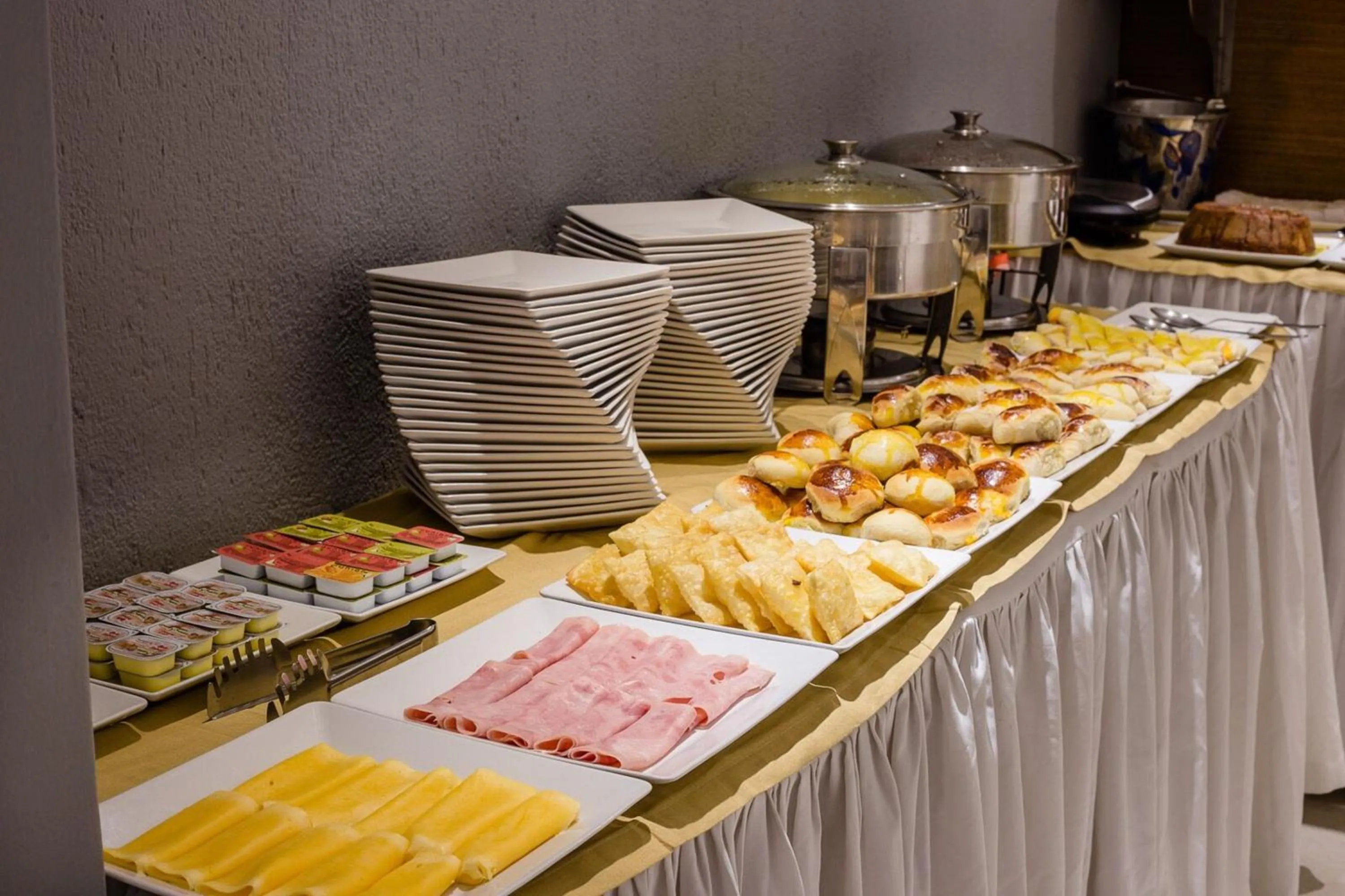 Buffet breakfast in Vox Hotel