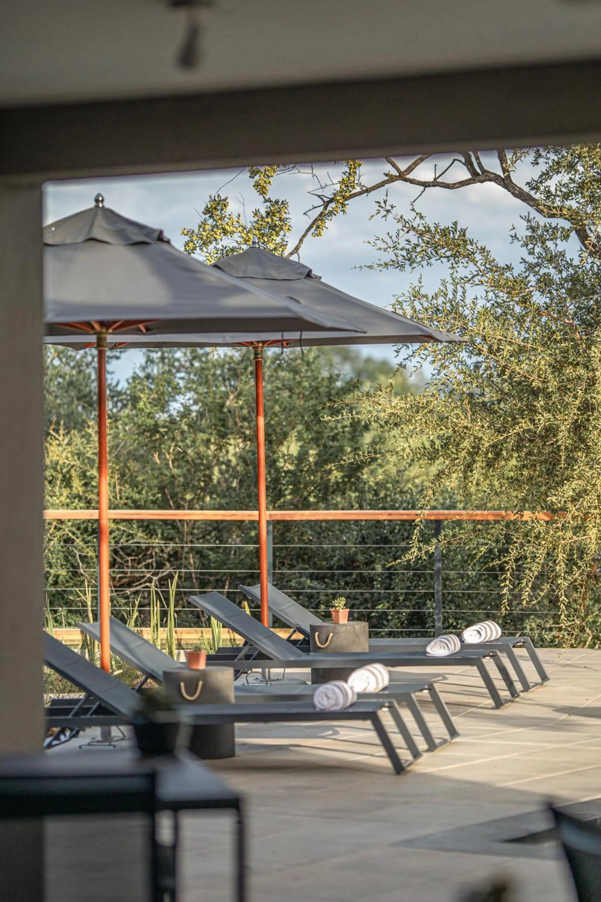 Swimming pool in Little Kubu Lodge