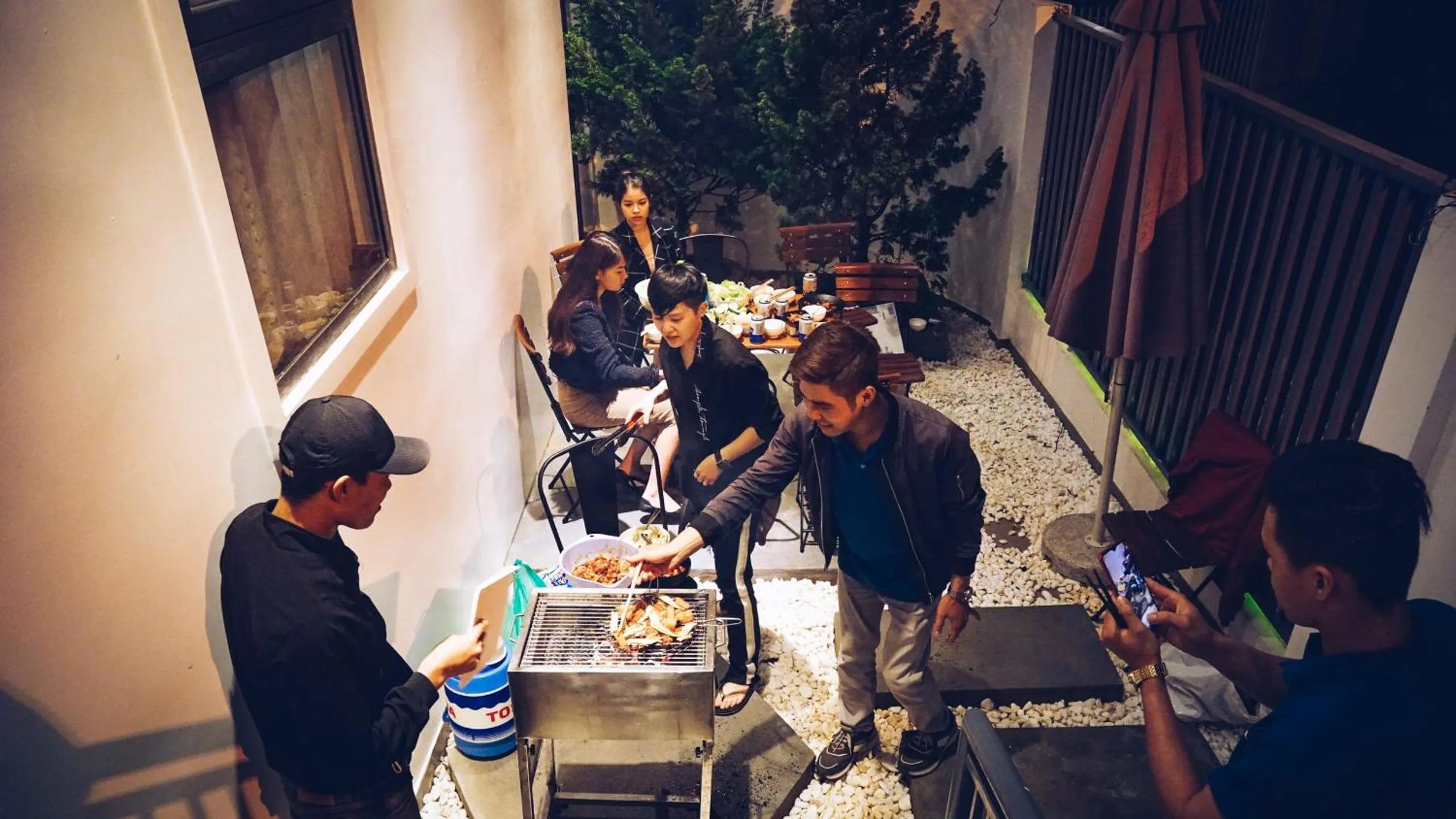 BBQ facilities in TTR Studio Apart Hotel