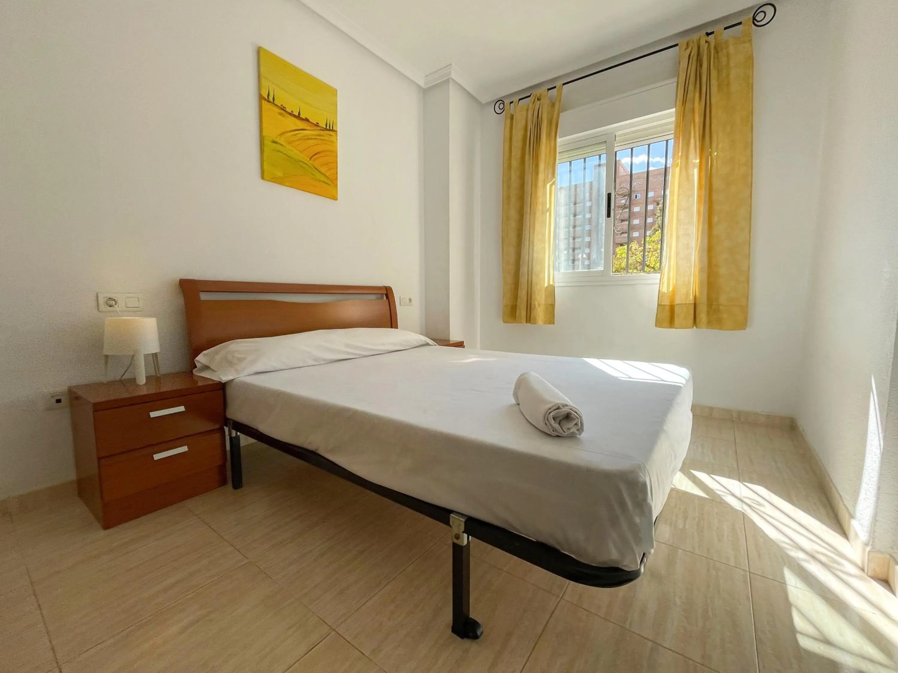 Bed in Apartamentos Caribe Marina D’Or 3000