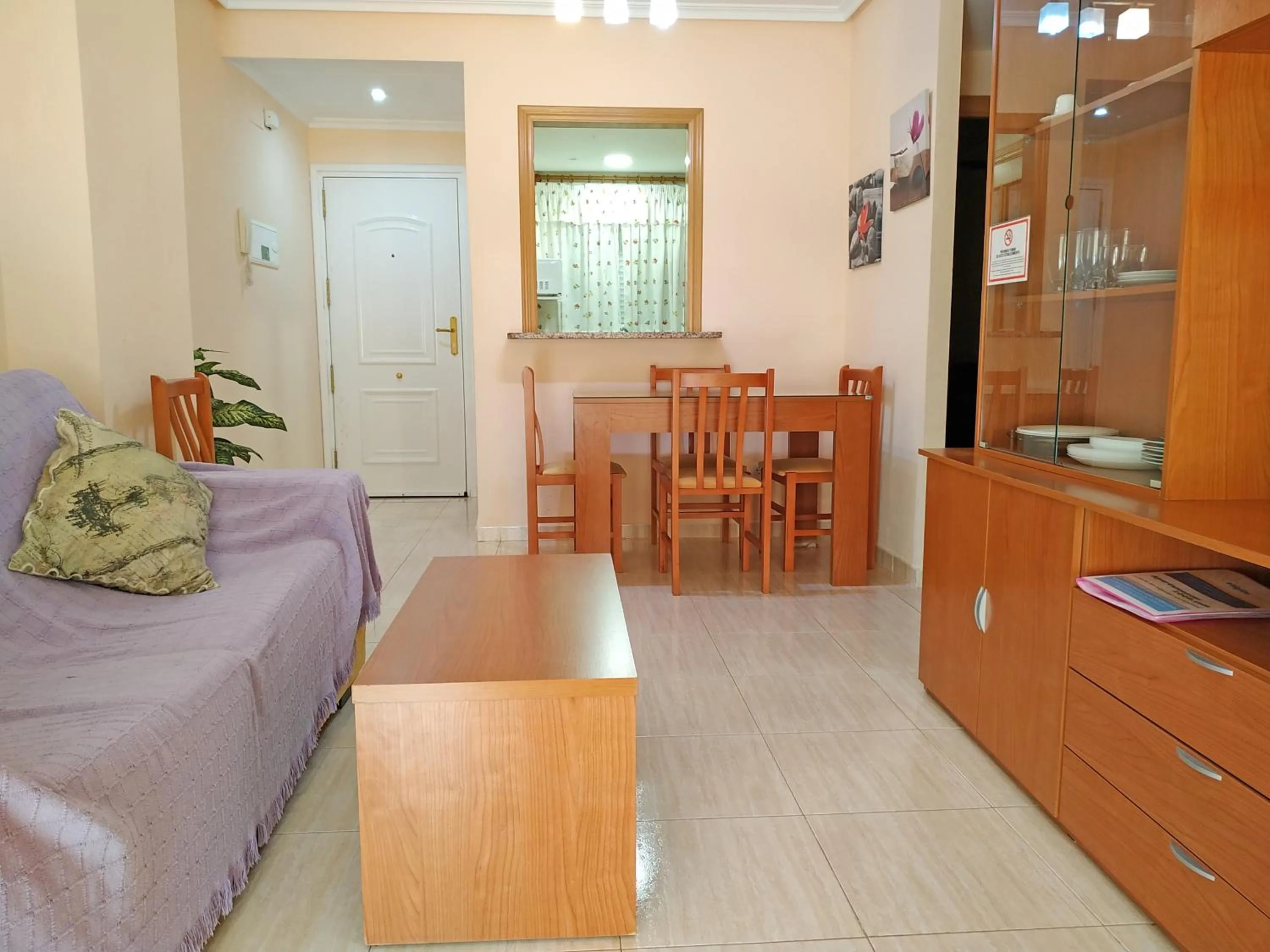 Living room in Apartamentos Caribe Marina D’Or 3000