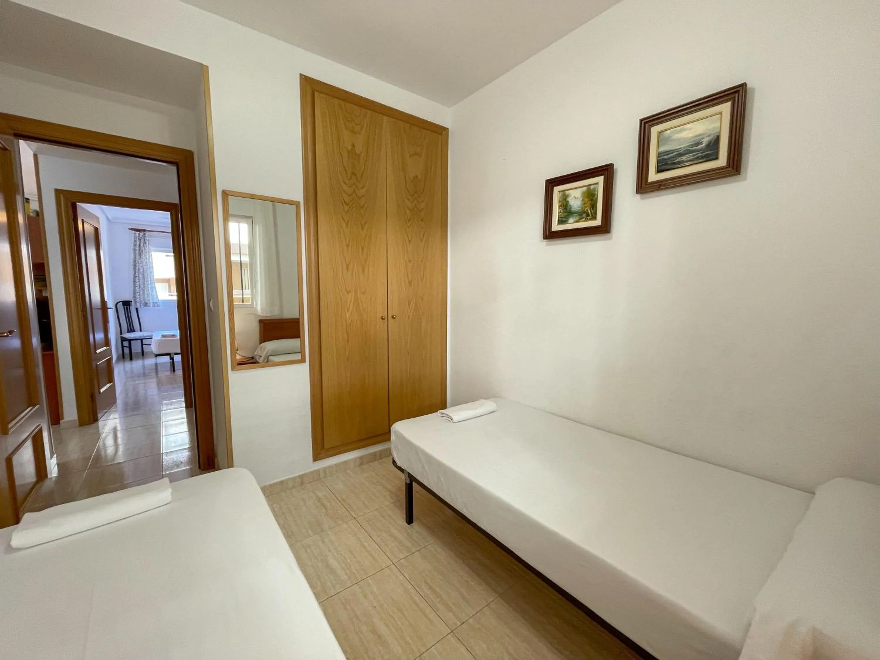 Bed in Apartamentos Caribe Marina D’Or 3000