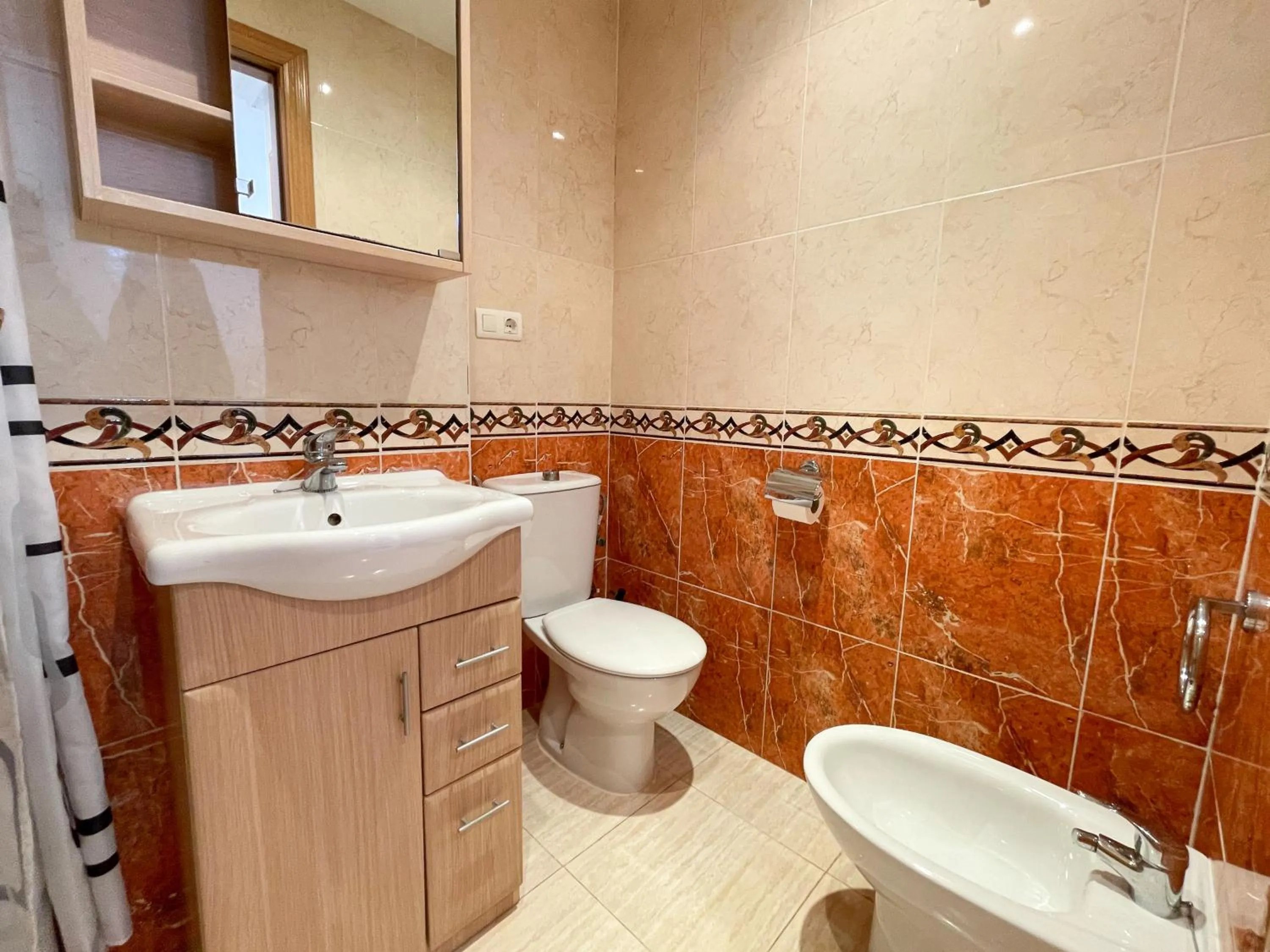 Bathroom in Apartamentos Caribe Marina D’Or 3000