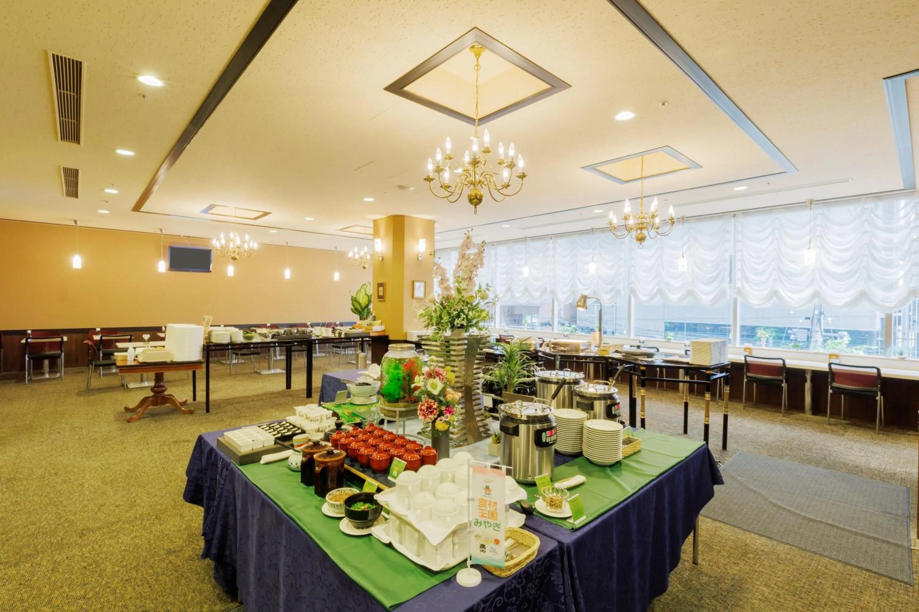 Breakfast in Hotel Monte Hermana Sendai