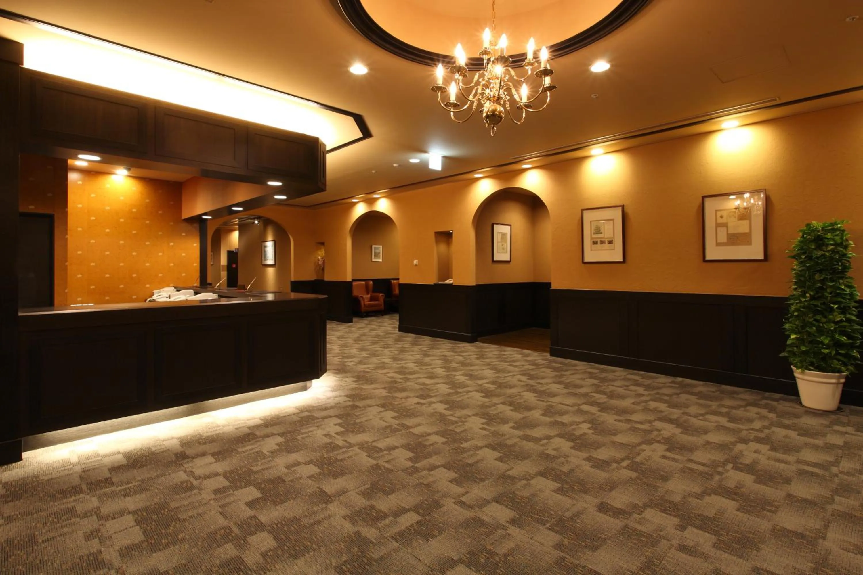 Lobby or reception in Hotel Monte Hermana Sendai