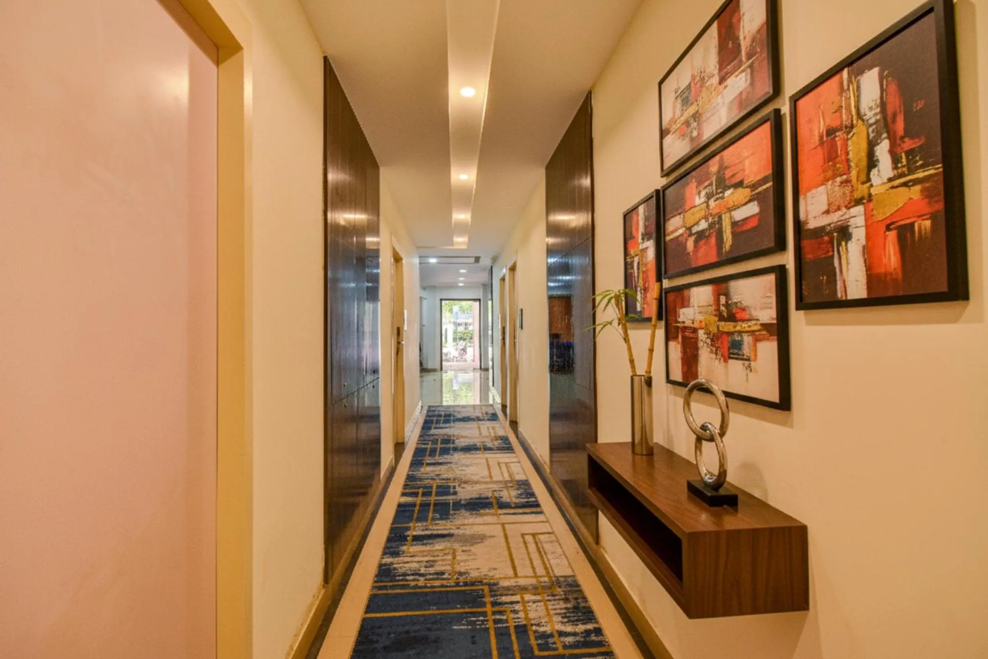 Lobby or reception in FabHotel P A S Residency