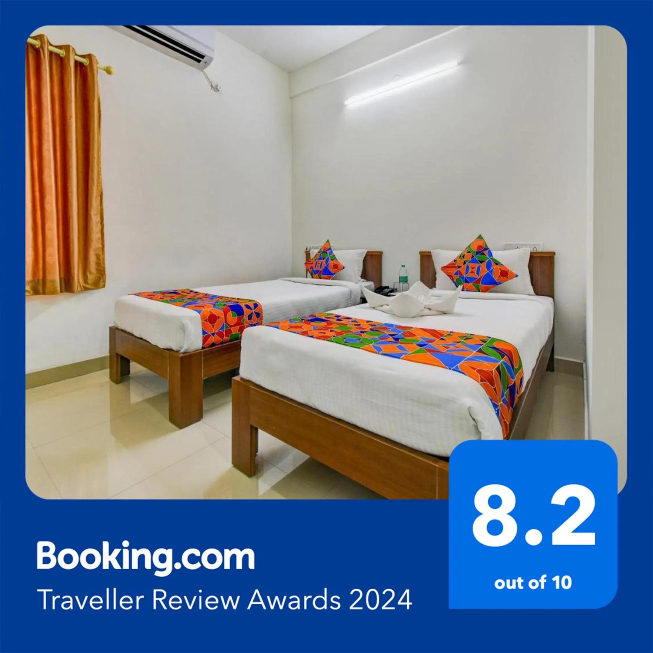 Bed in FabHotel P A S Residency