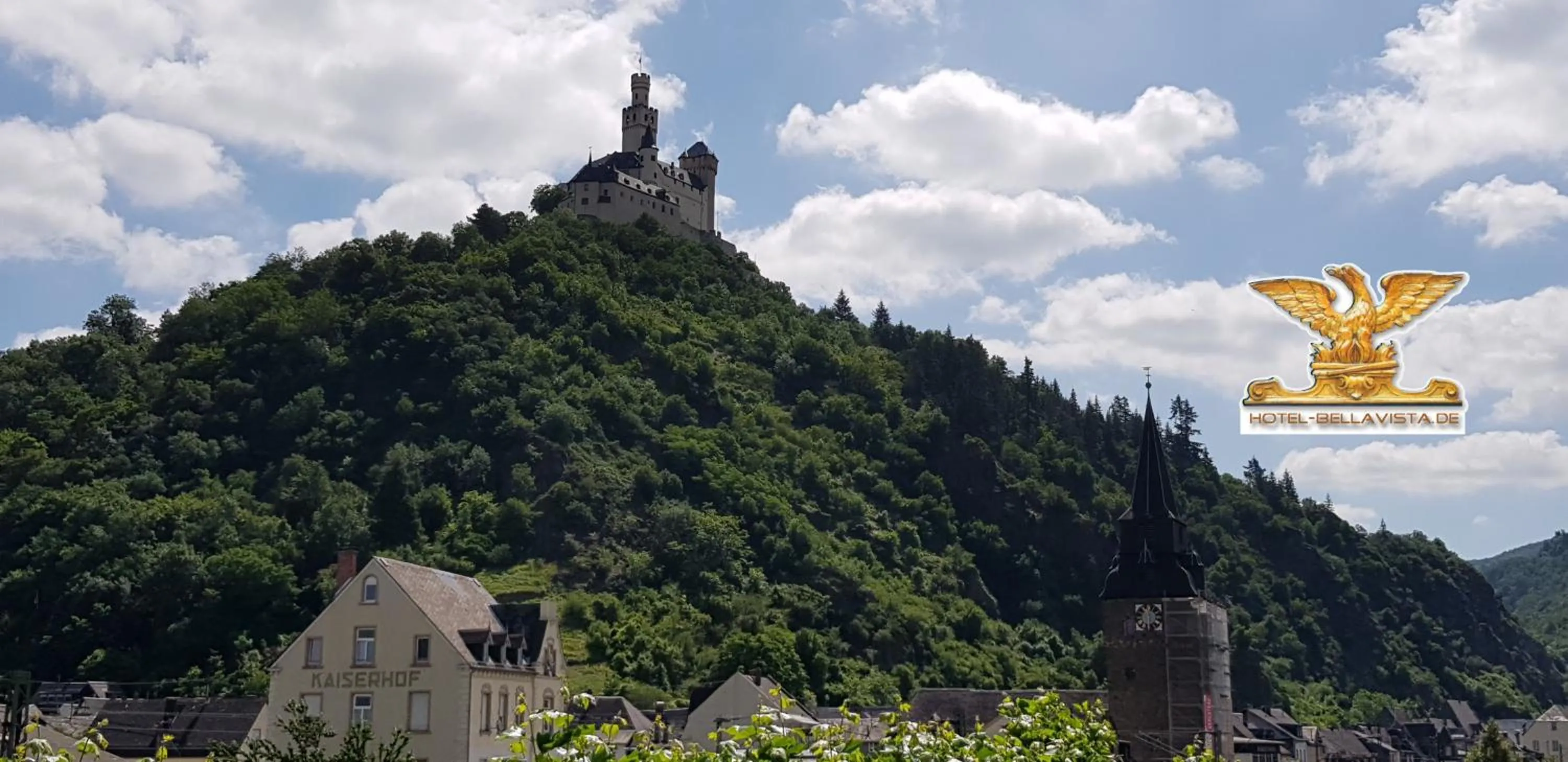 Mountain view in Rheinhotel Bellavista