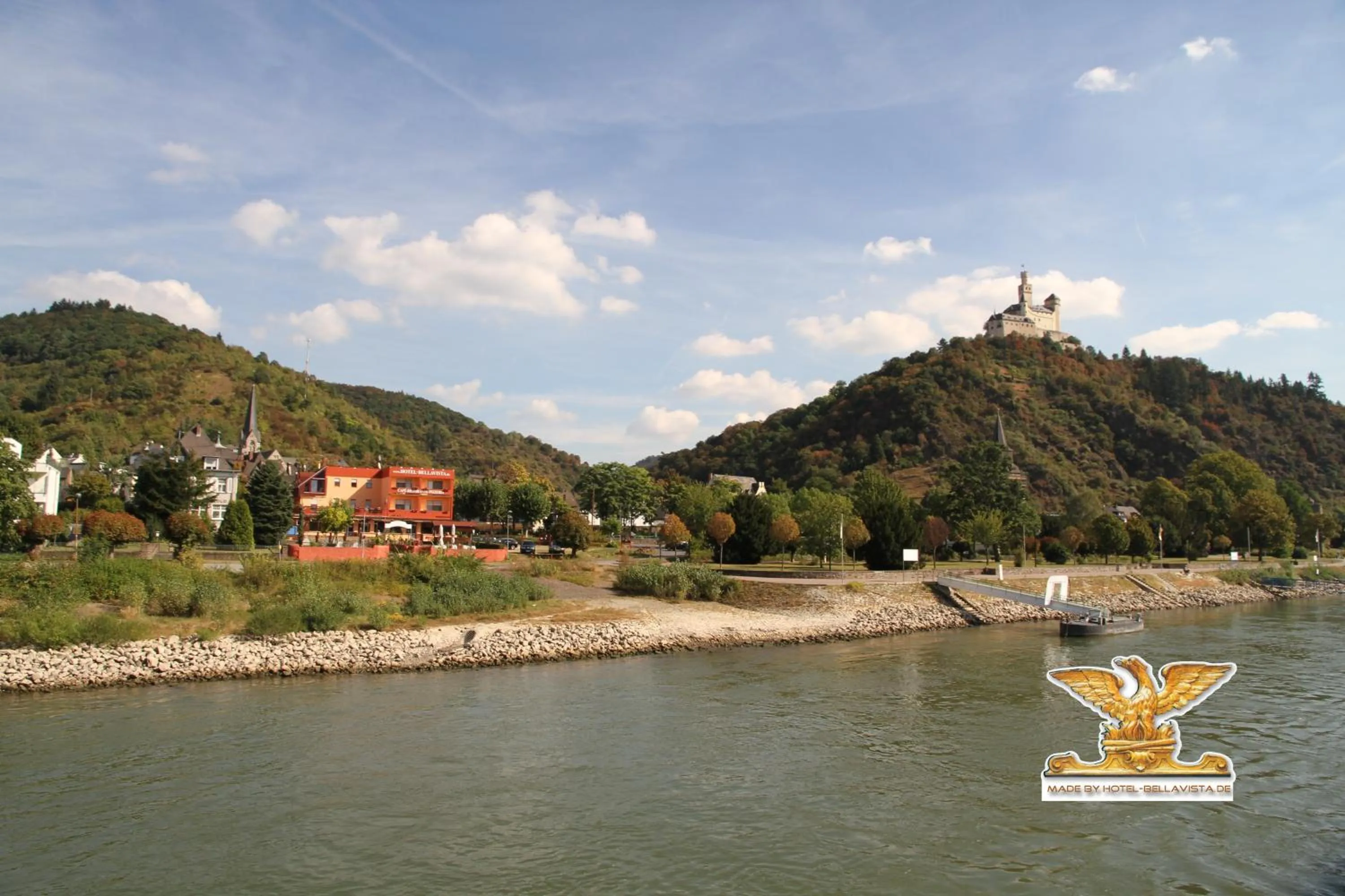 Mountain view in Rheinhotel Bellavista