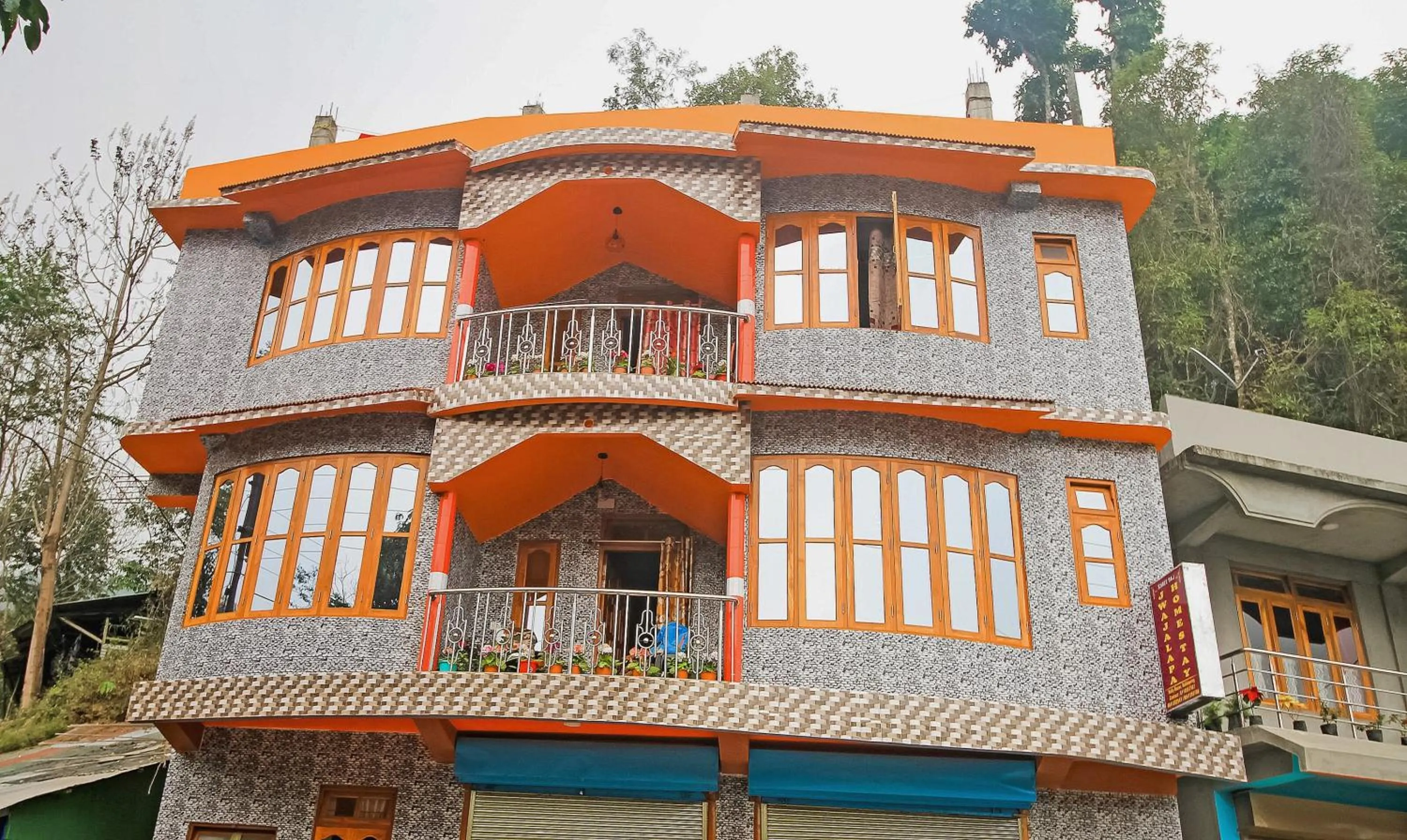 Facade/entrance in Hotel O Jwajalapa Homestay