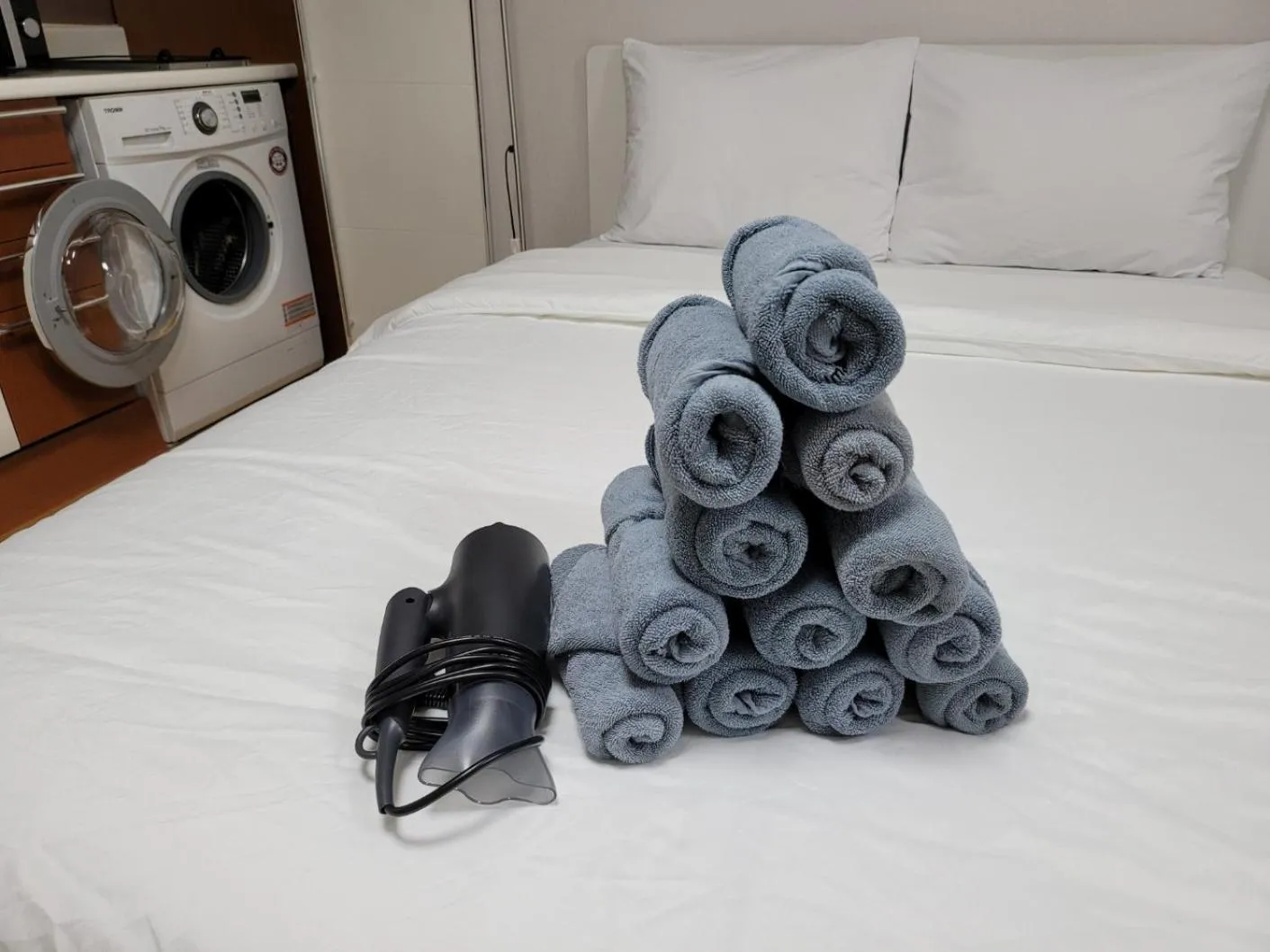 towels, Bed in SHseoul