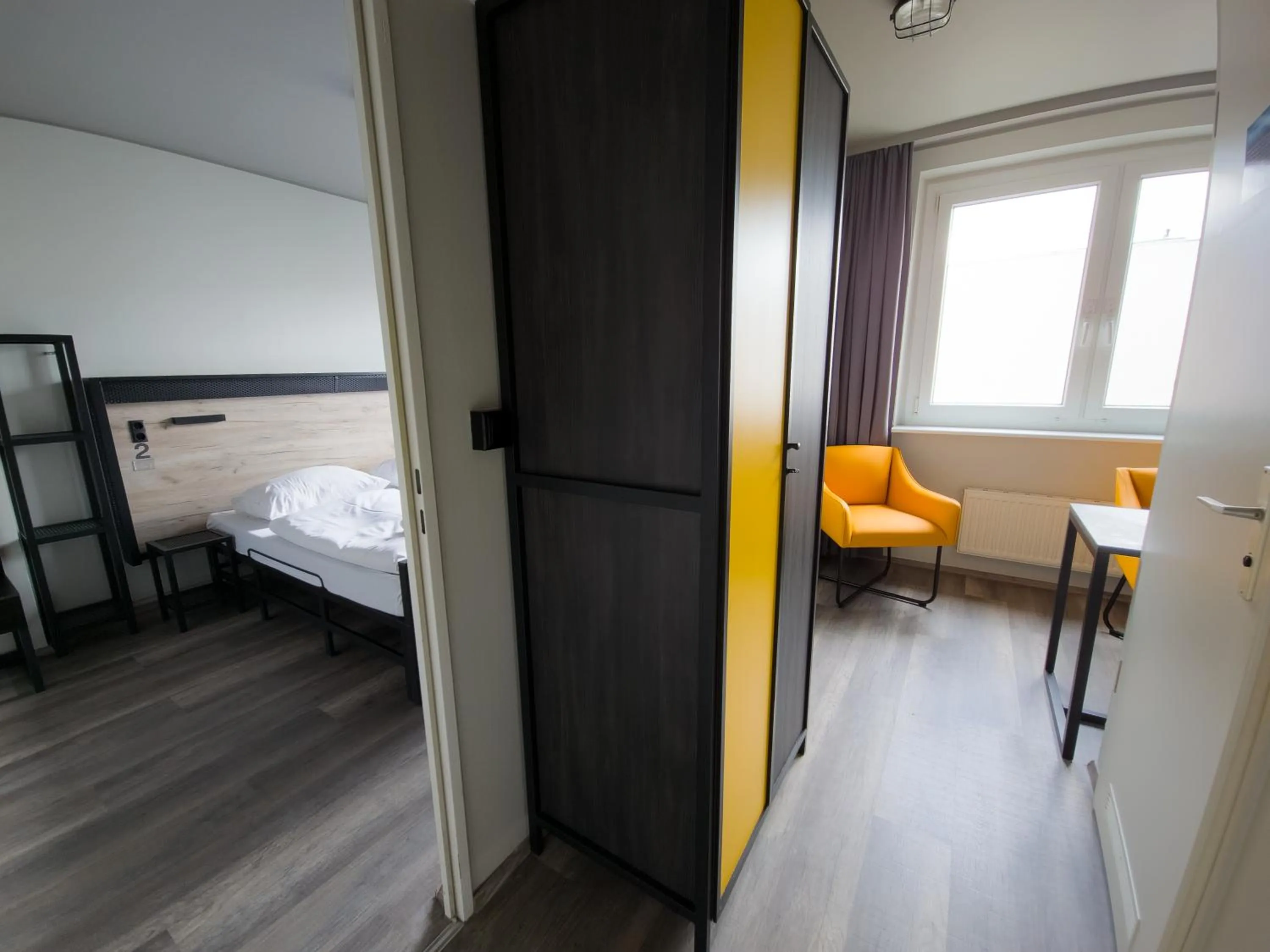 Photo of the whole room, Bed in a&o Berlin Mitte