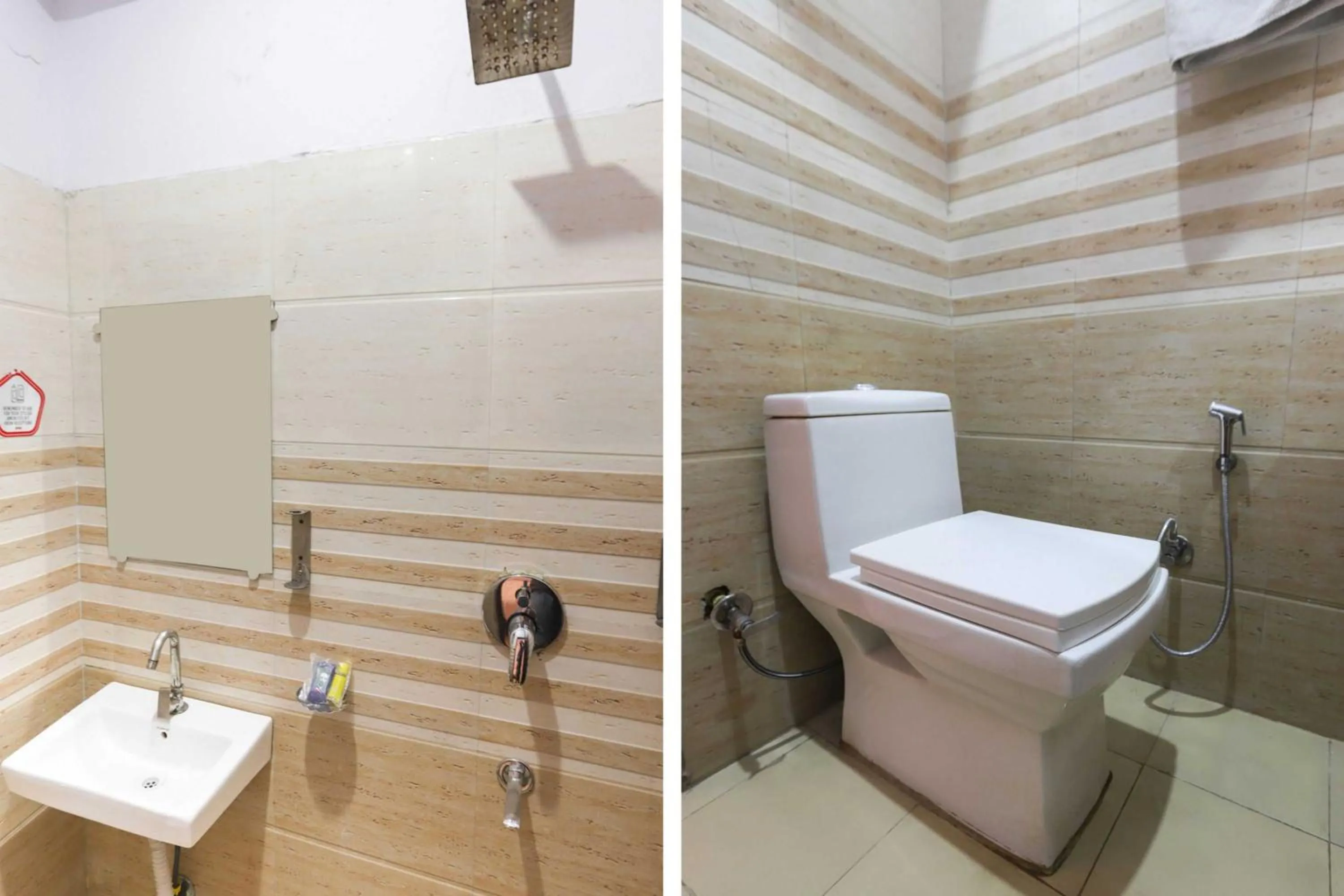 Bathroom in Hotel O Noida Villa