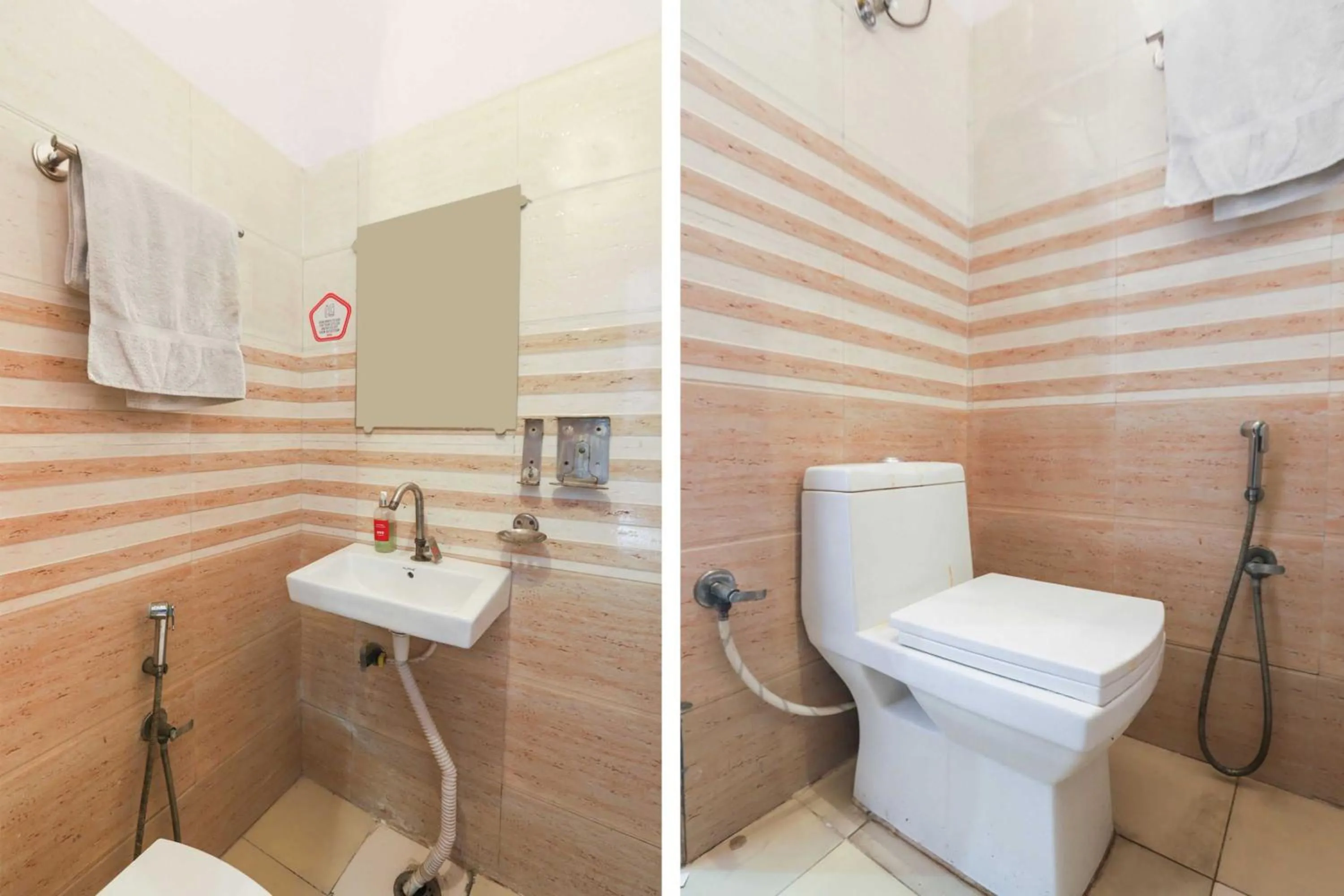 Bathroom in Hotel O Noida Villa