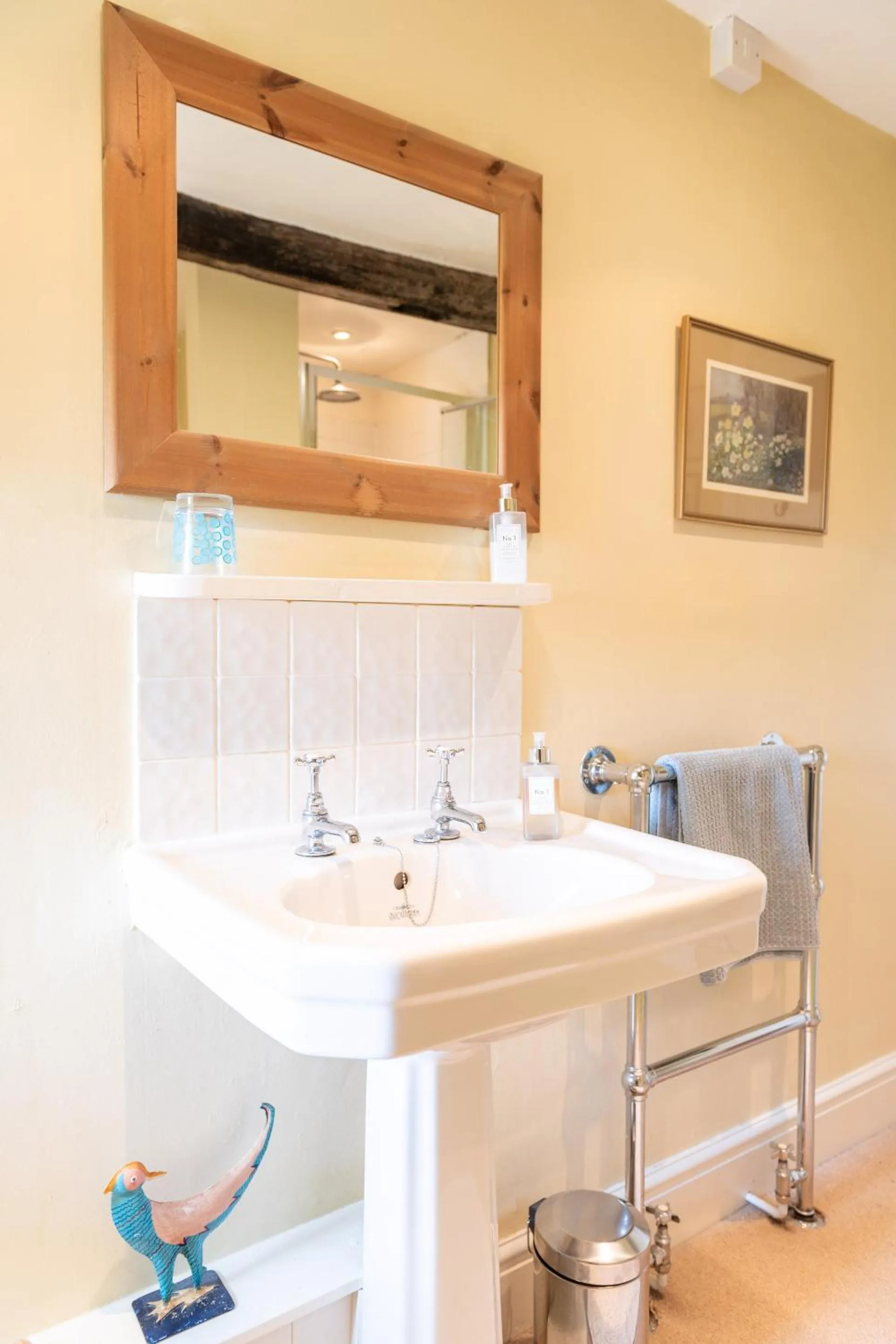 Bathroom in Alltybrain Farm Cottages