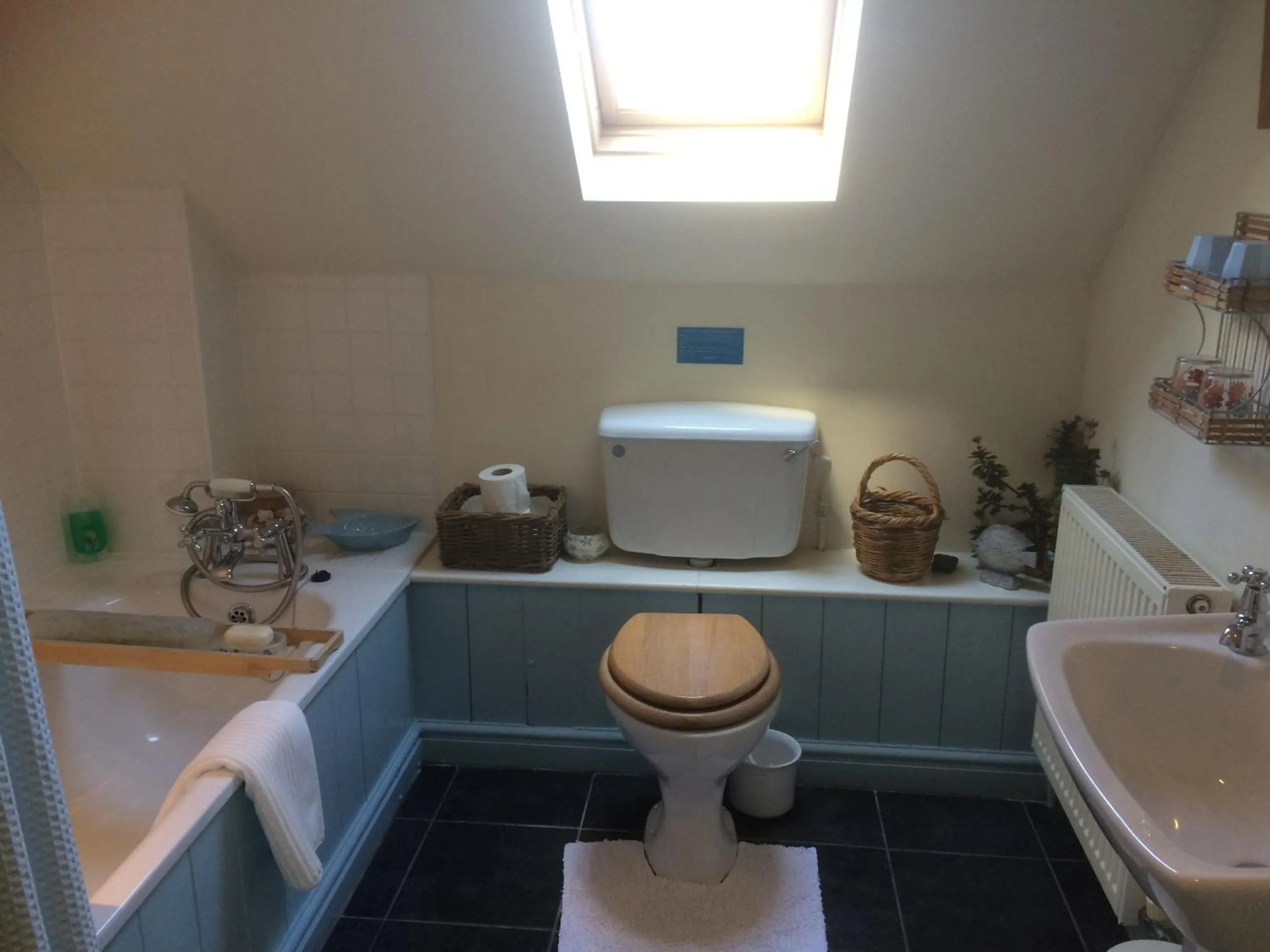 Bathroom in Alltybrain Farm Cottages