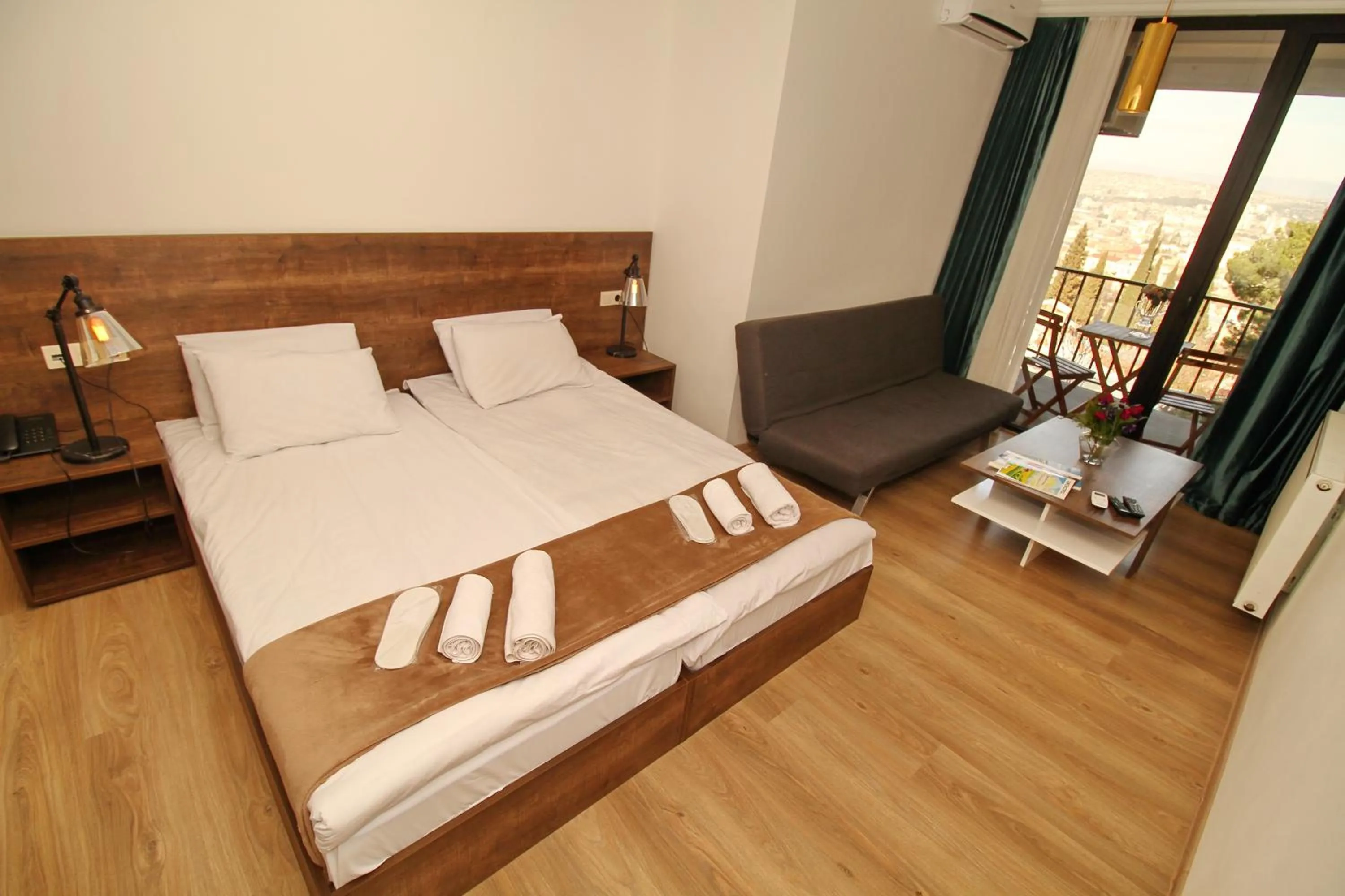 Photo of the whole room, Bed in Tbilisi View Hotel