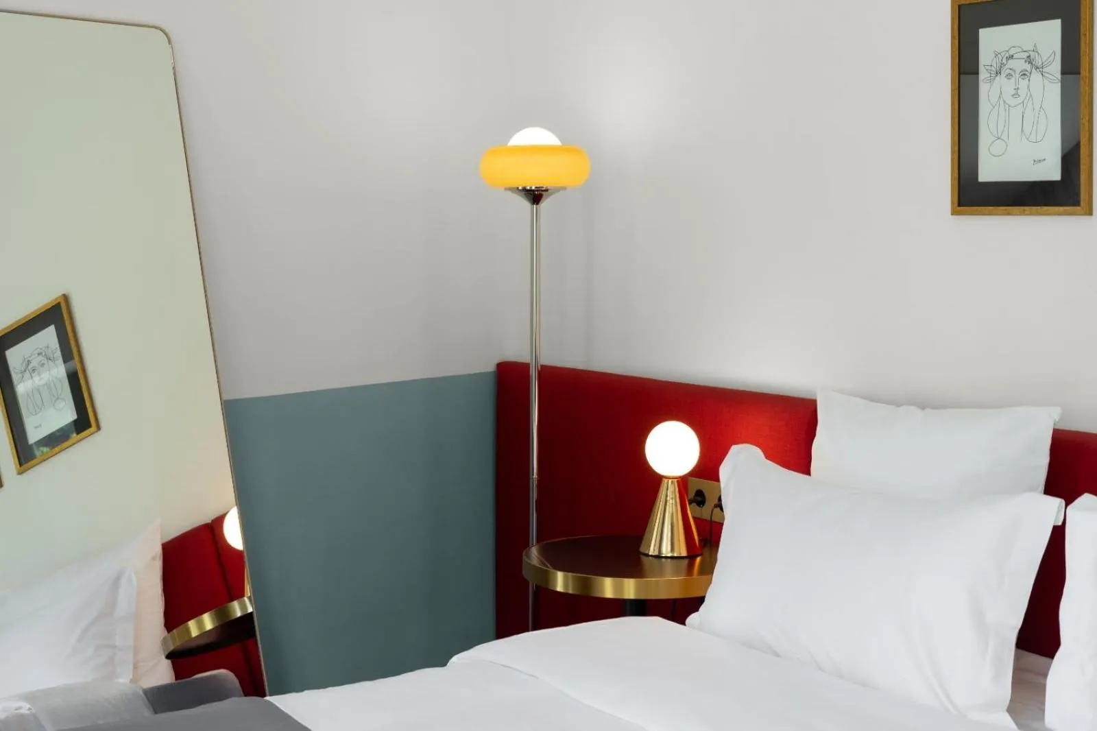 Bed in Tbilisi View Hotel